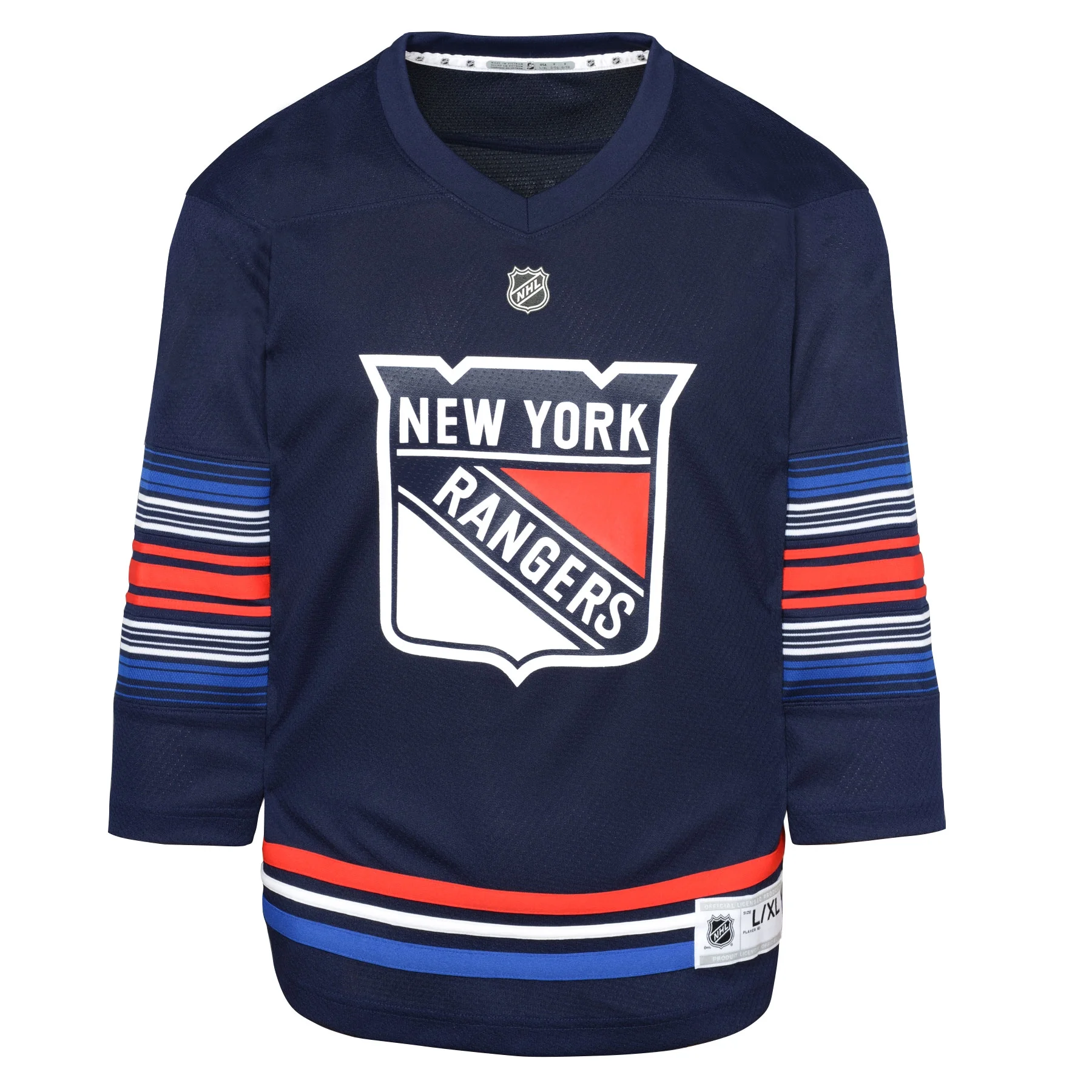 Youth Navy New York Rangers Alternate Replica Jersey