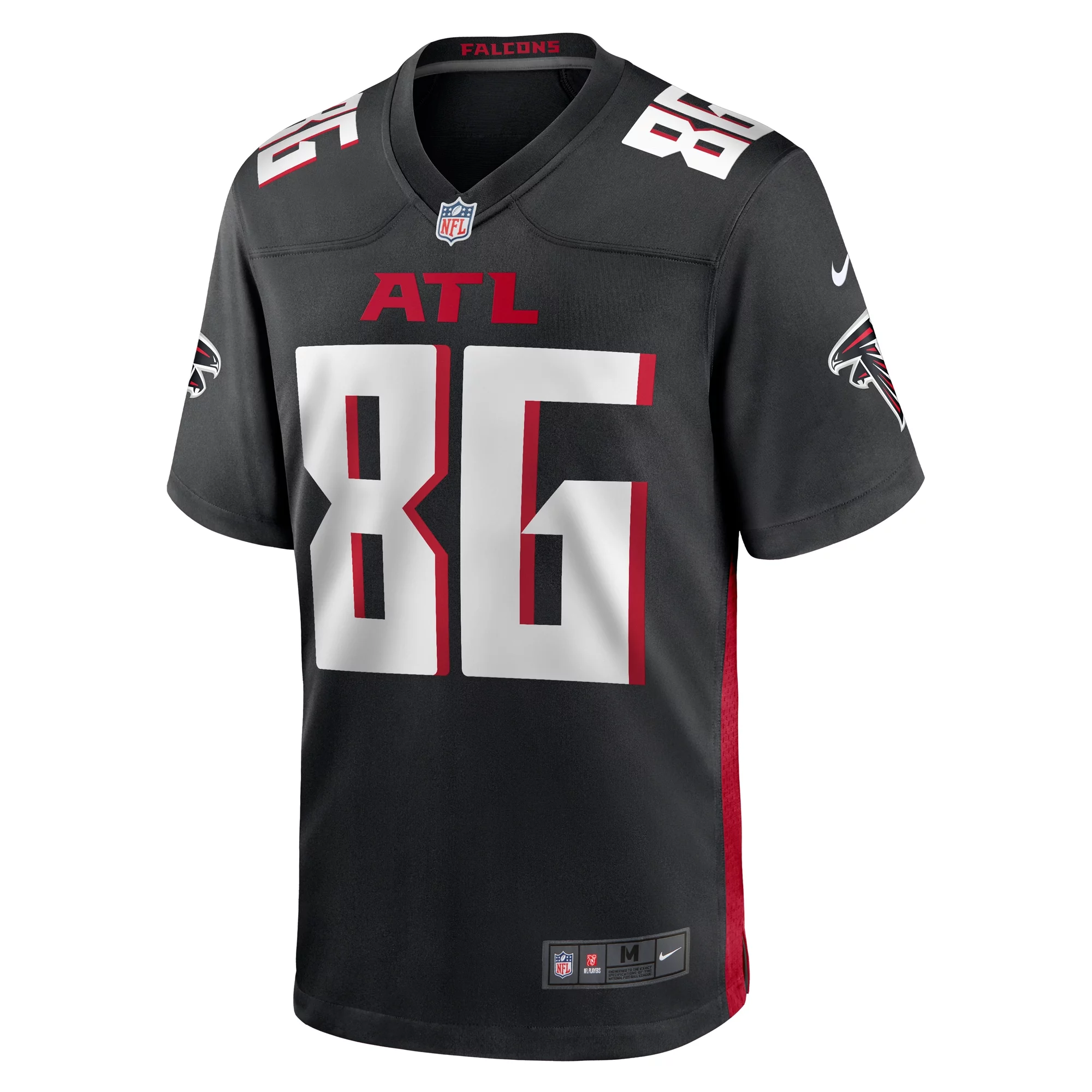 Men's Nike CJ Saunders Black Atlanta Falcons Team Game Jersey