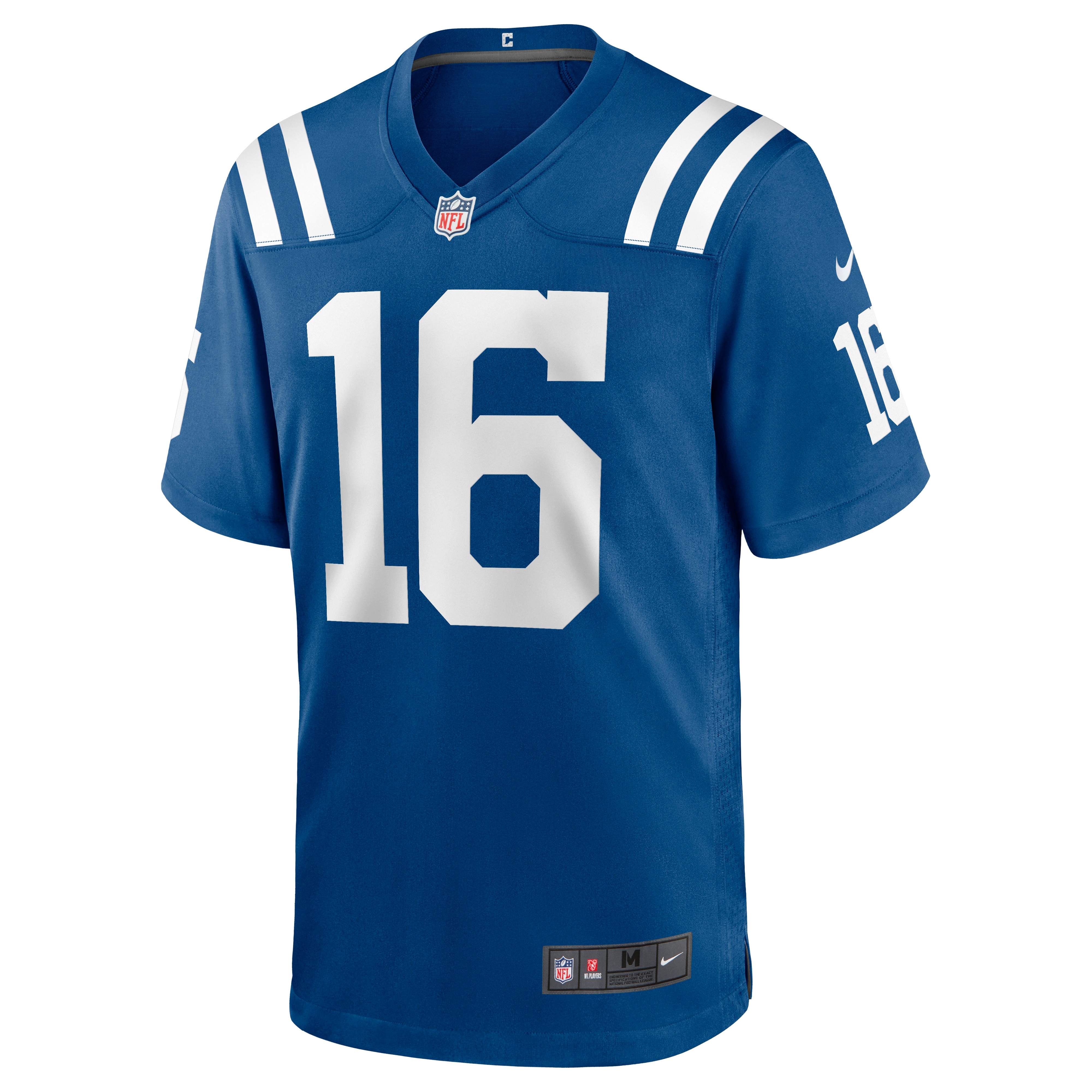 Men's Nike Ashton Dulin Royal Indianapolis Colts Game Jersey