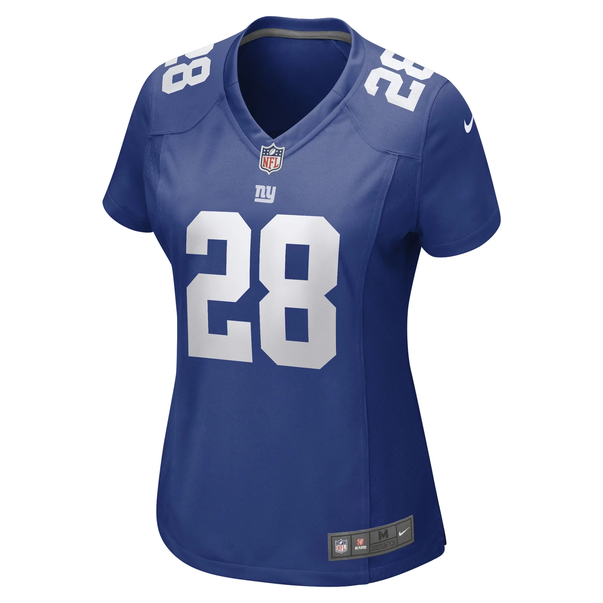 Women's Nike Cor'Dale Flott Royal New York Giants Game Player Jersey