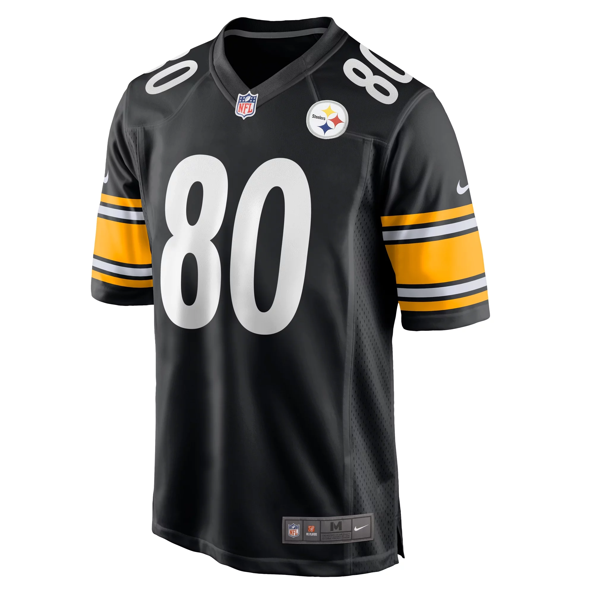 Men's Nike Darnell Washington Black Pittsburgh Steelers 2023 NFL Draft Pick Game Jersey