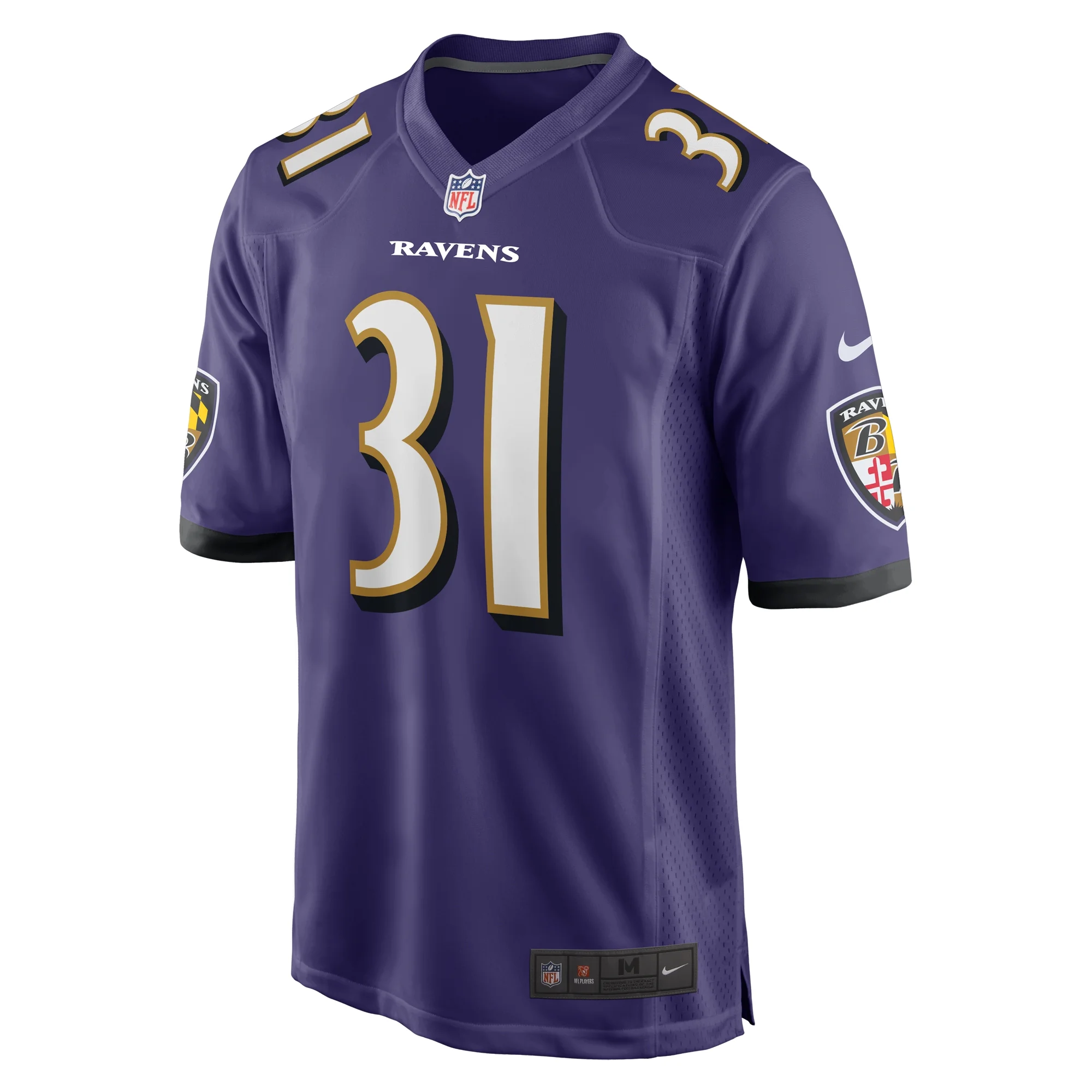 Men's Nike Dalvin Cook Purple Baltimore Ravens Game Jersey