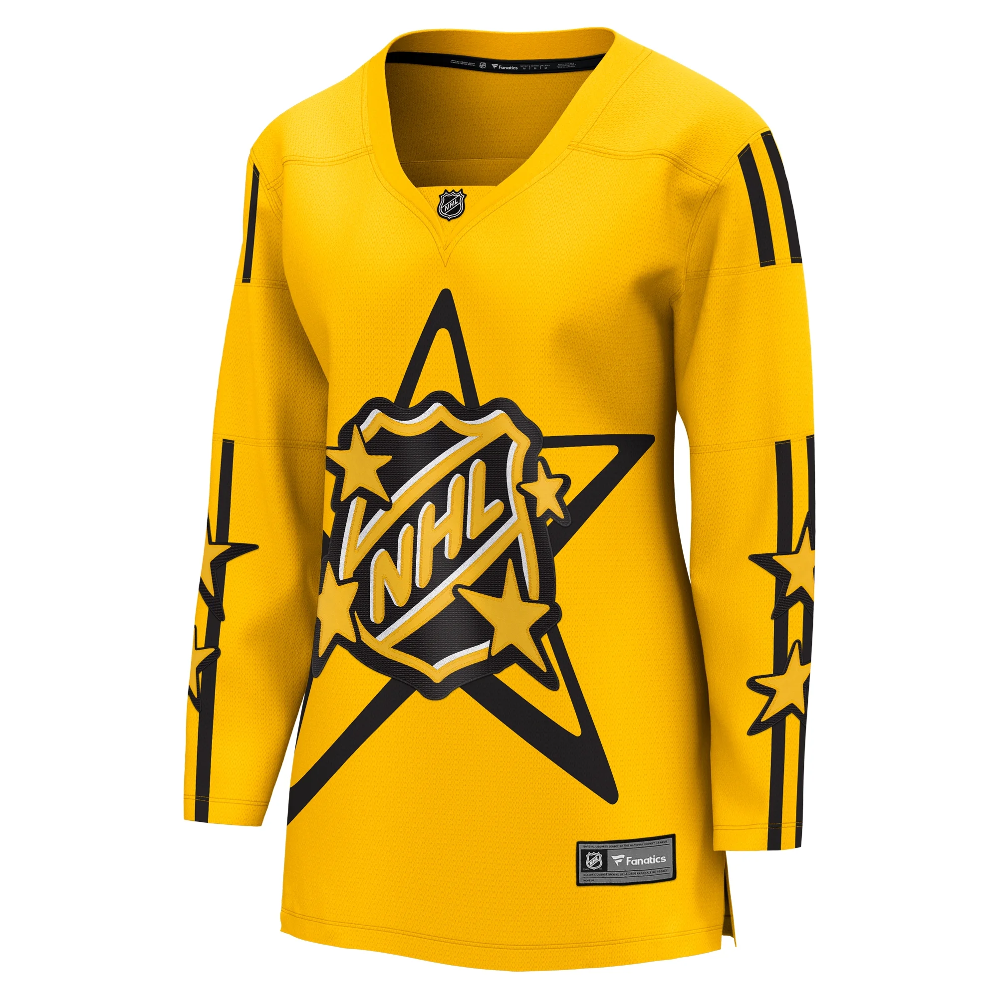 Women's Fanatics Yellow 2024 NHL All-Star Game Breakaway Jersey