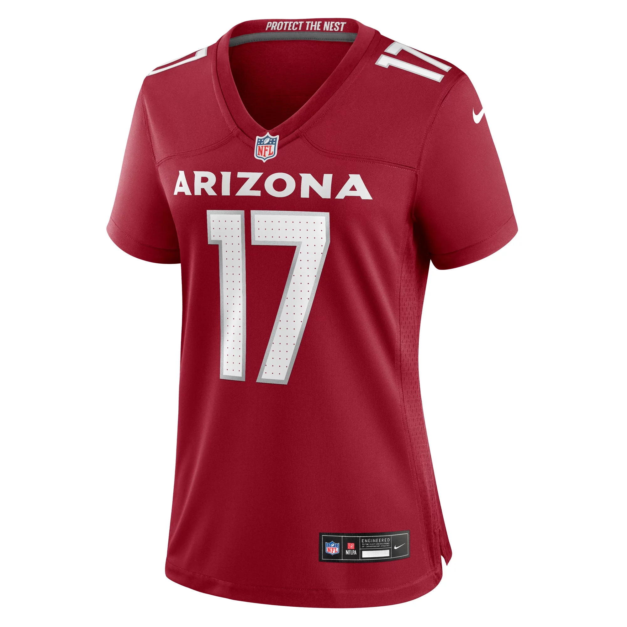 Women's Nike Kaden Davis Cardinal Arizona Cardinals Team Game Jersey