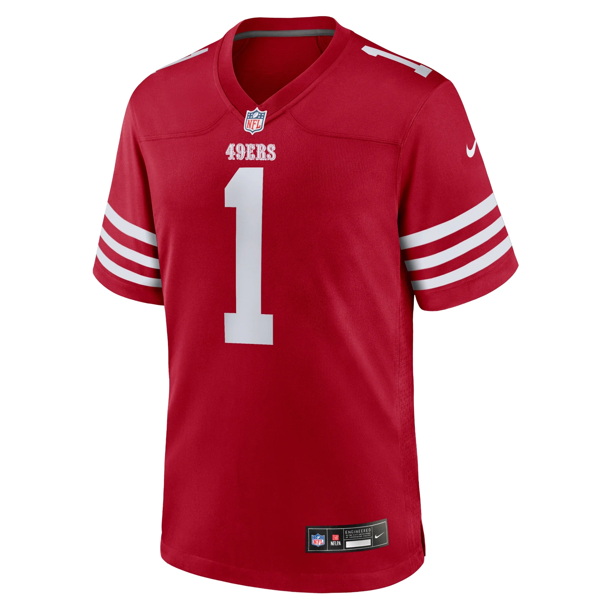 Men's Nike Deebo Samuel Sr Scarlet San Francisco 49ers Game Player Jersey