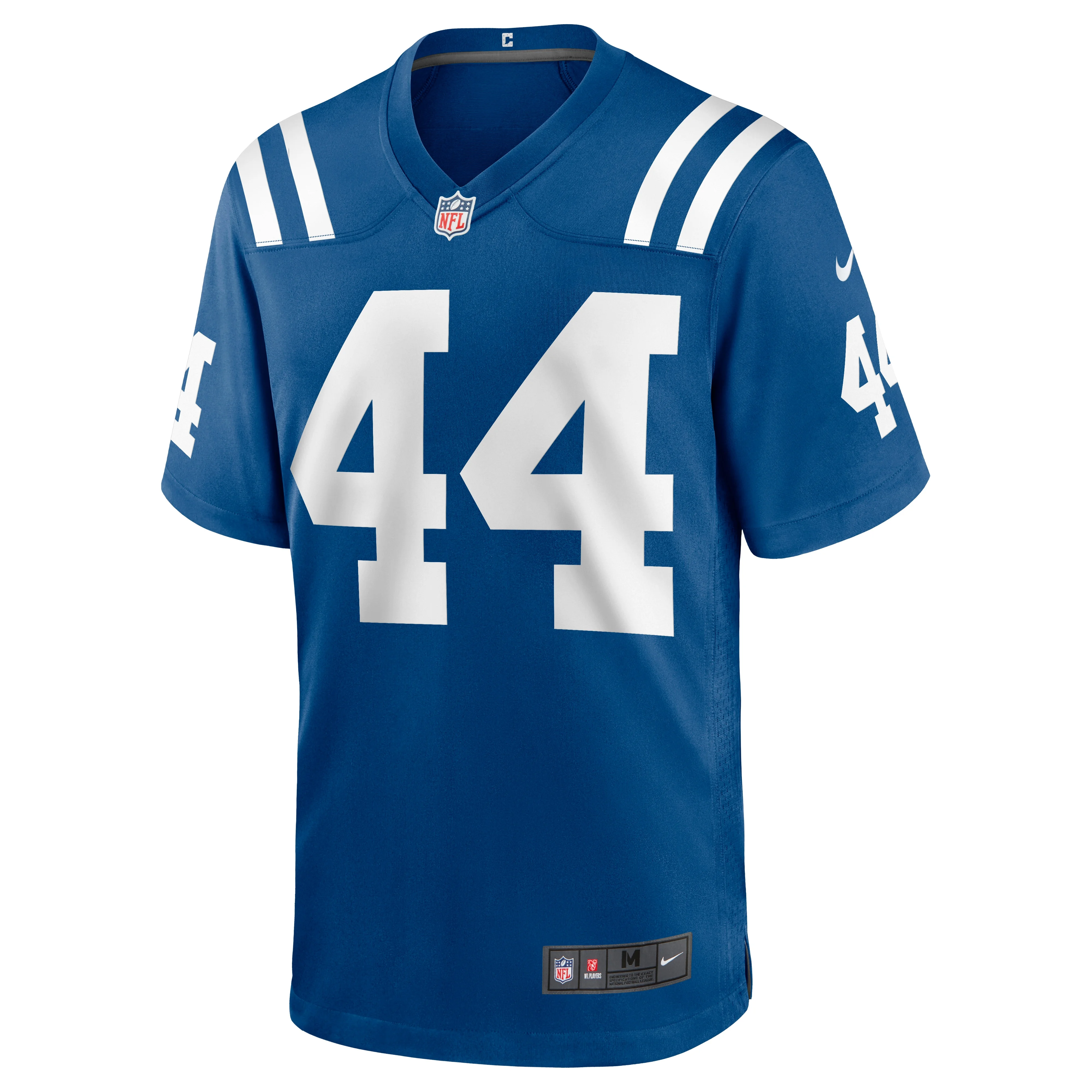 Men's Nike Zaire Franklin Royal Indianapolis Colts Game Jersey
