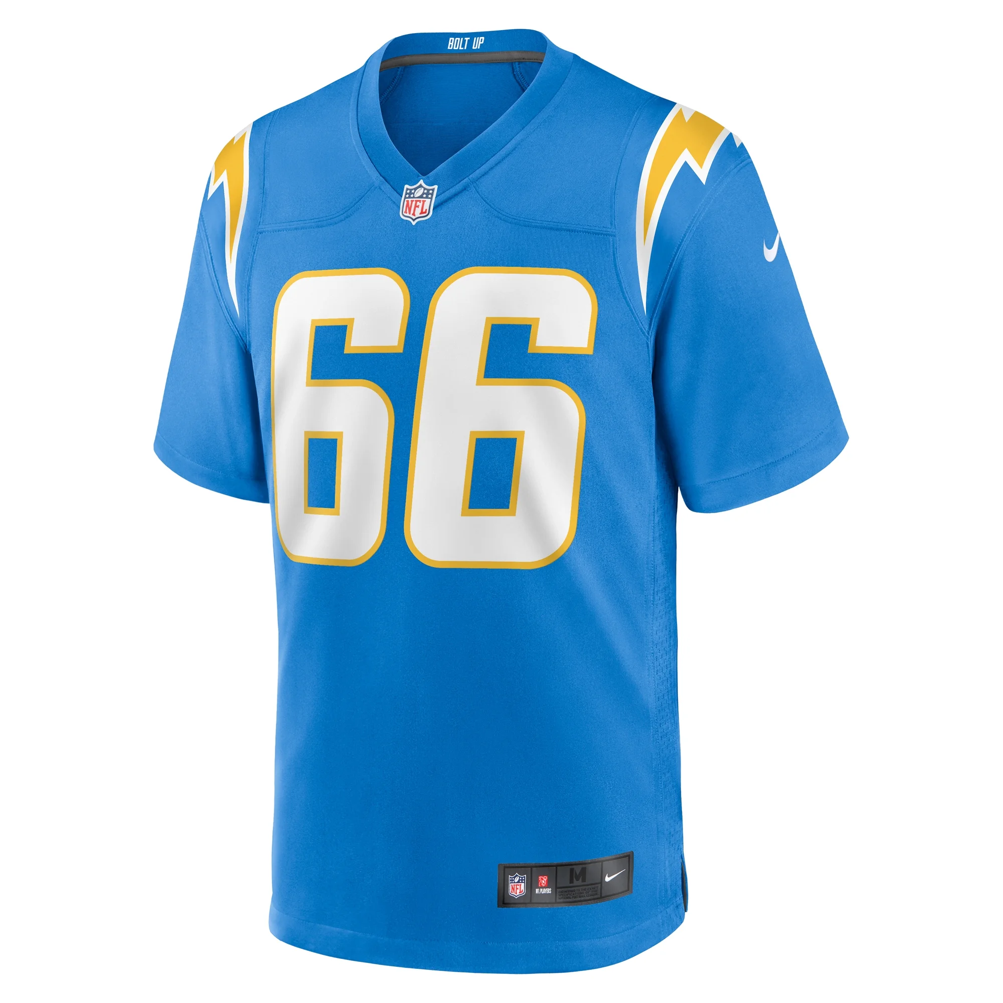 Men's Nike Cameron Tom Powder Blue Los Angeles Chargers Game Jersey