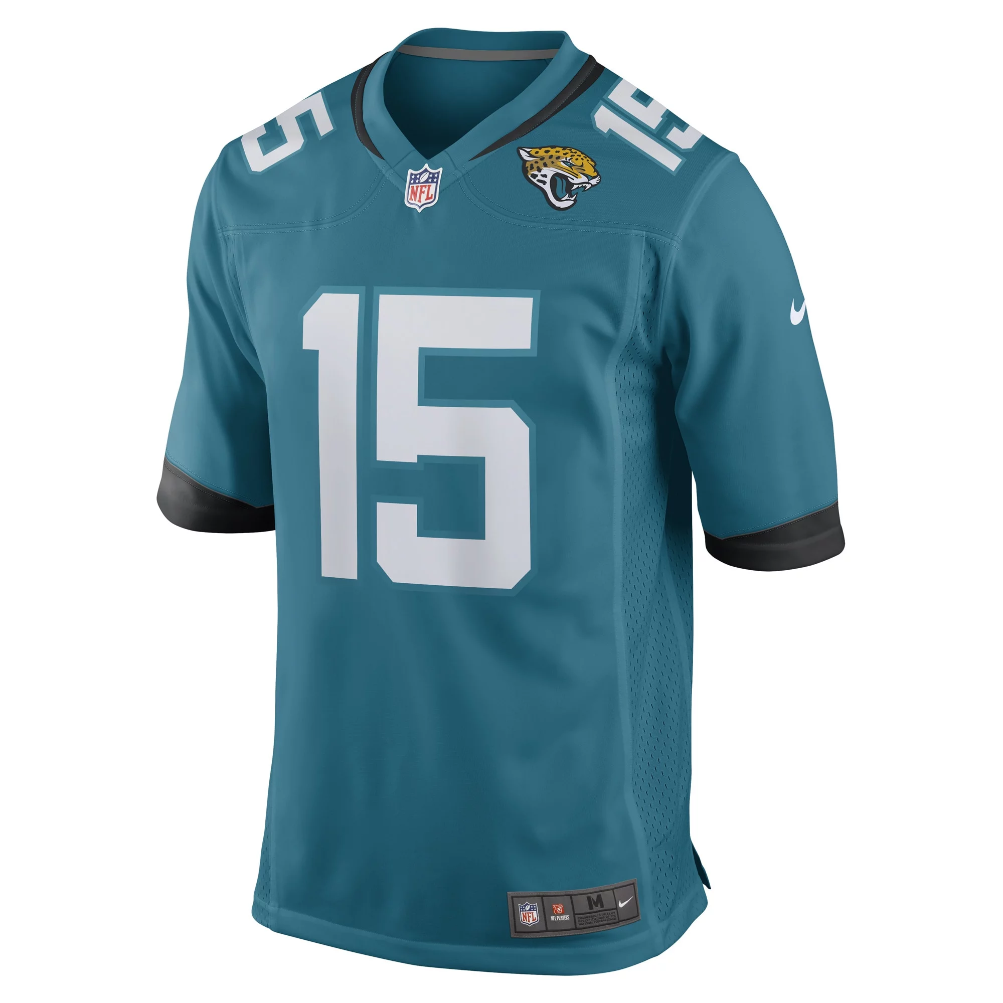 Men's Nike Tim Jones Teal Jacksonville Jaguars Game Player Jersey