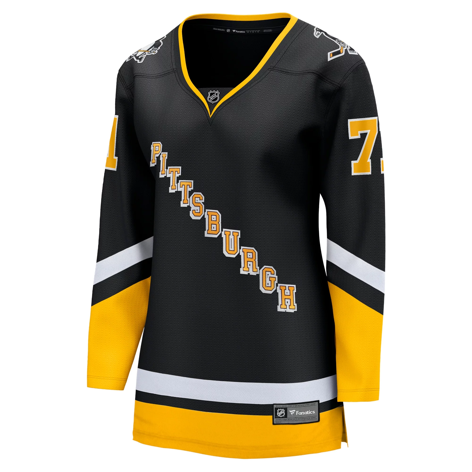 Women's Fanatics Evgeni Malkin Black Pittsburgh Penguins Alternate Premier Breakaway Player Jersey