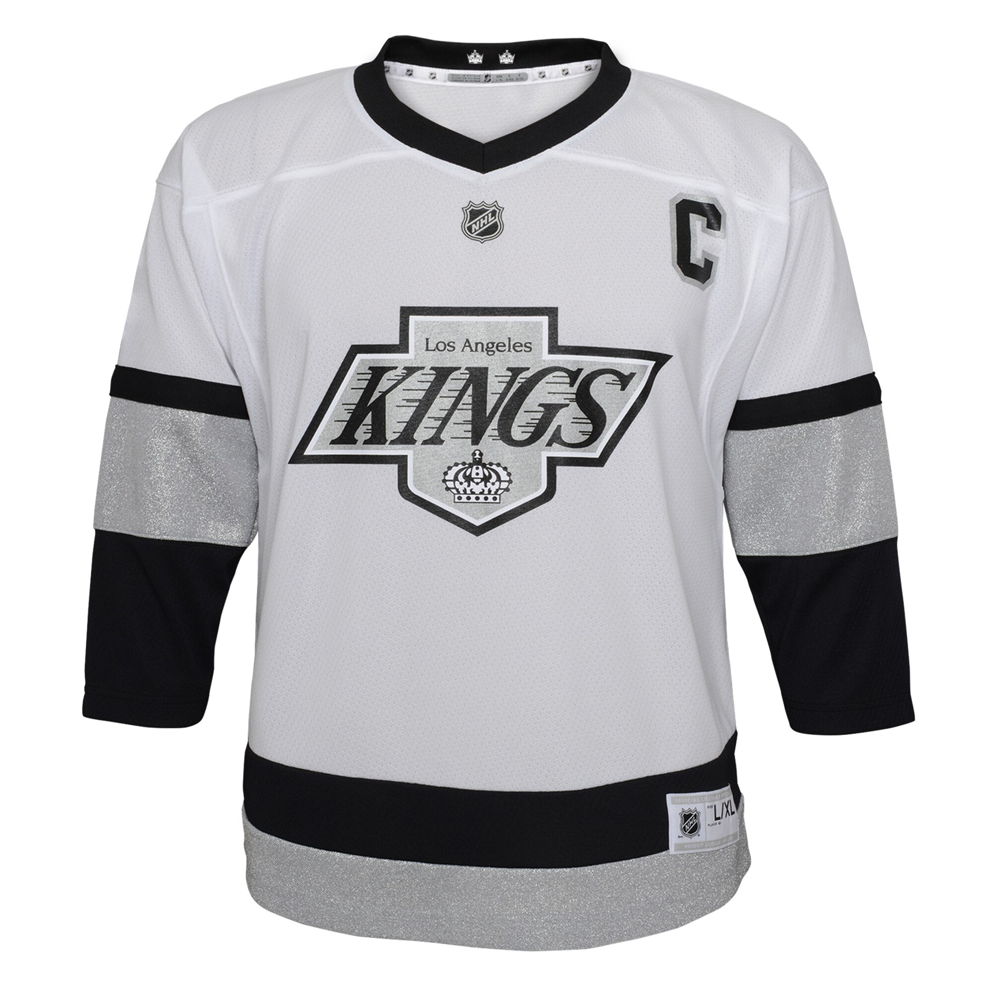 Anze Kopitar Los Angeles Kings Toddler 2021/22 Alternate Replica Player Jersey - White