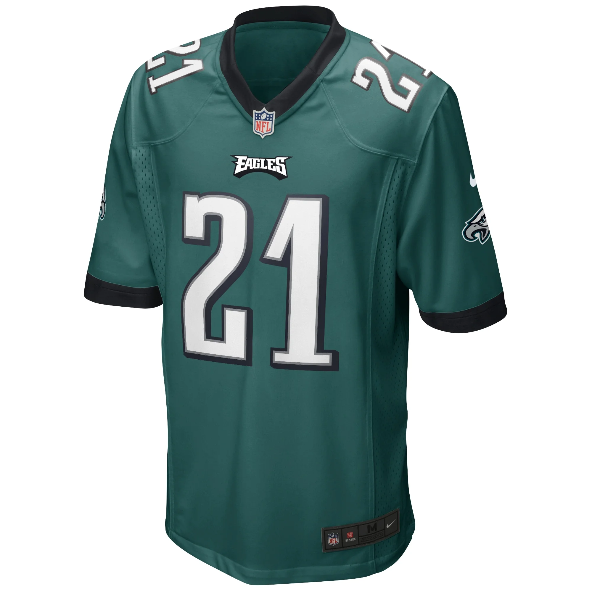 Men's Nike Eric Allen Midnight Green Philadelphia Eagles Game Retired Player Jersey