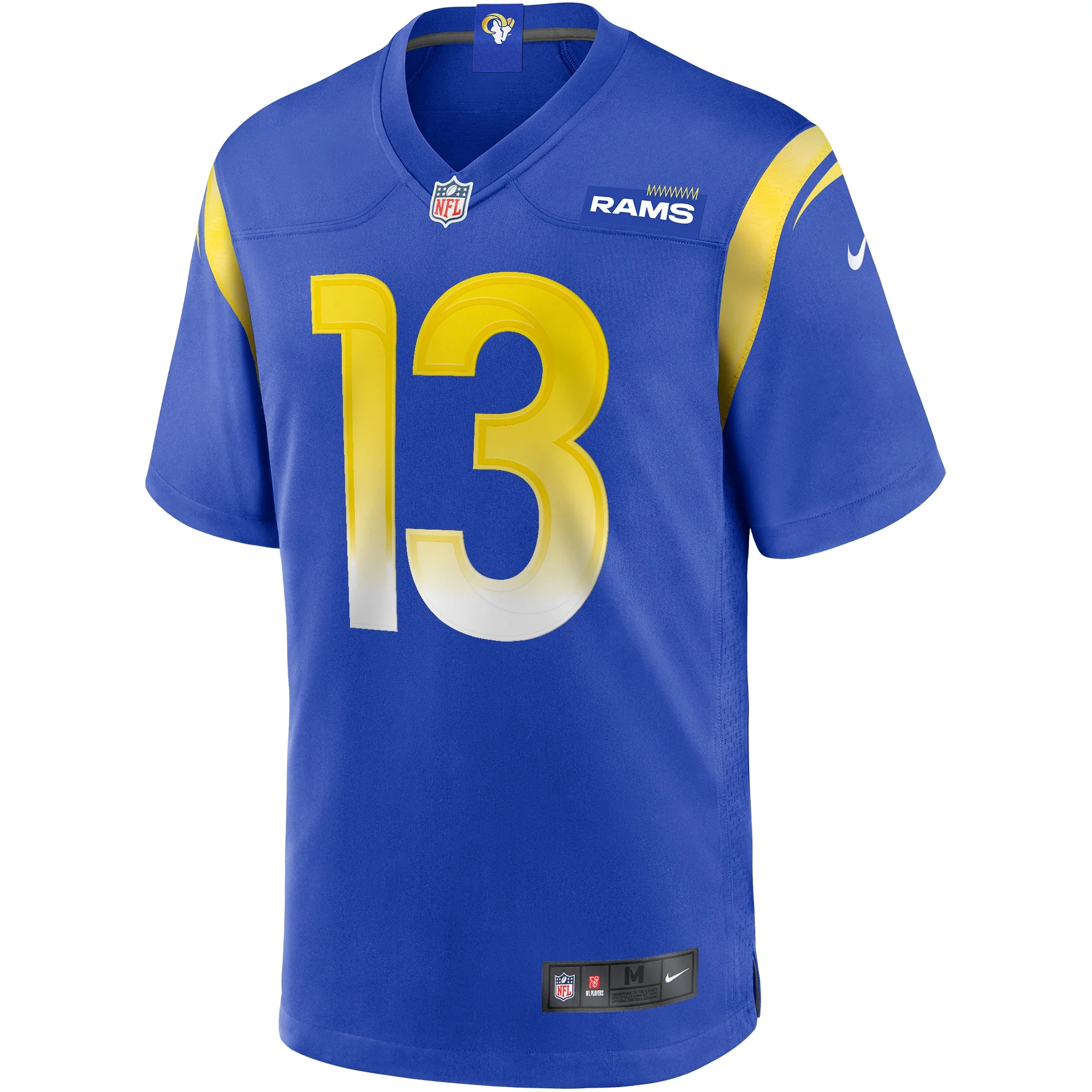Men's Nike Kurt Warner Royal Los Angeles Rams Game Retired Player Jersey