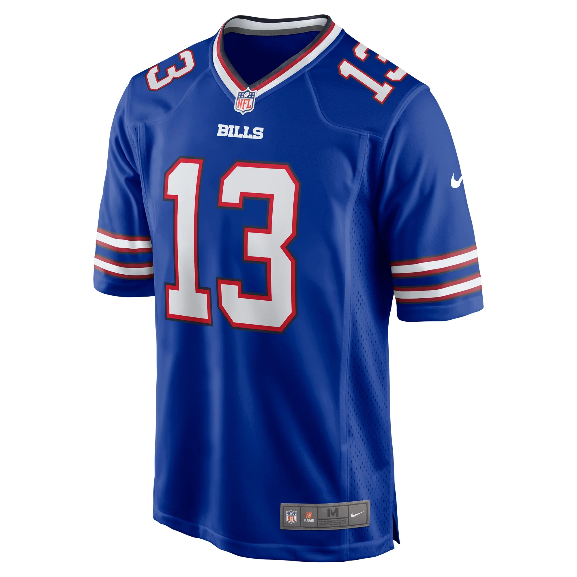 Men's Nike Mack Hollins Royal Buffalo Bills Game Jersey