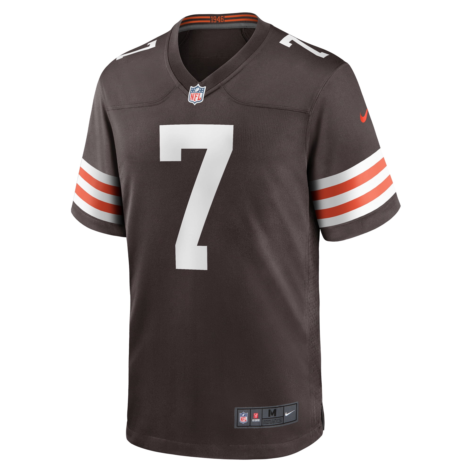 Men's Nike Dustin Hopkins Brown Cleveland Browns Team Game Jersey