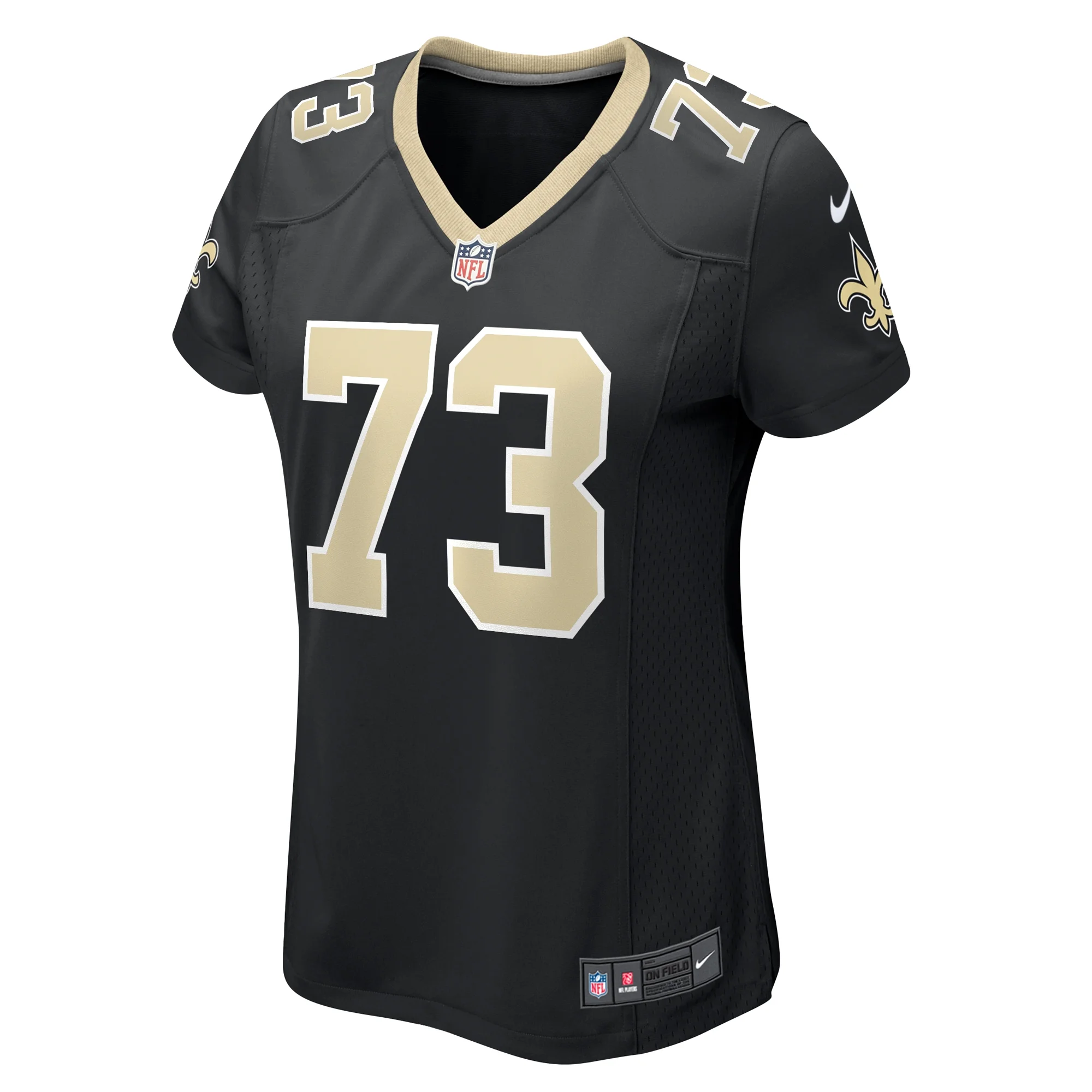 Women's Nike Max Garcia Black New Orleans Saints Team Game Jersey