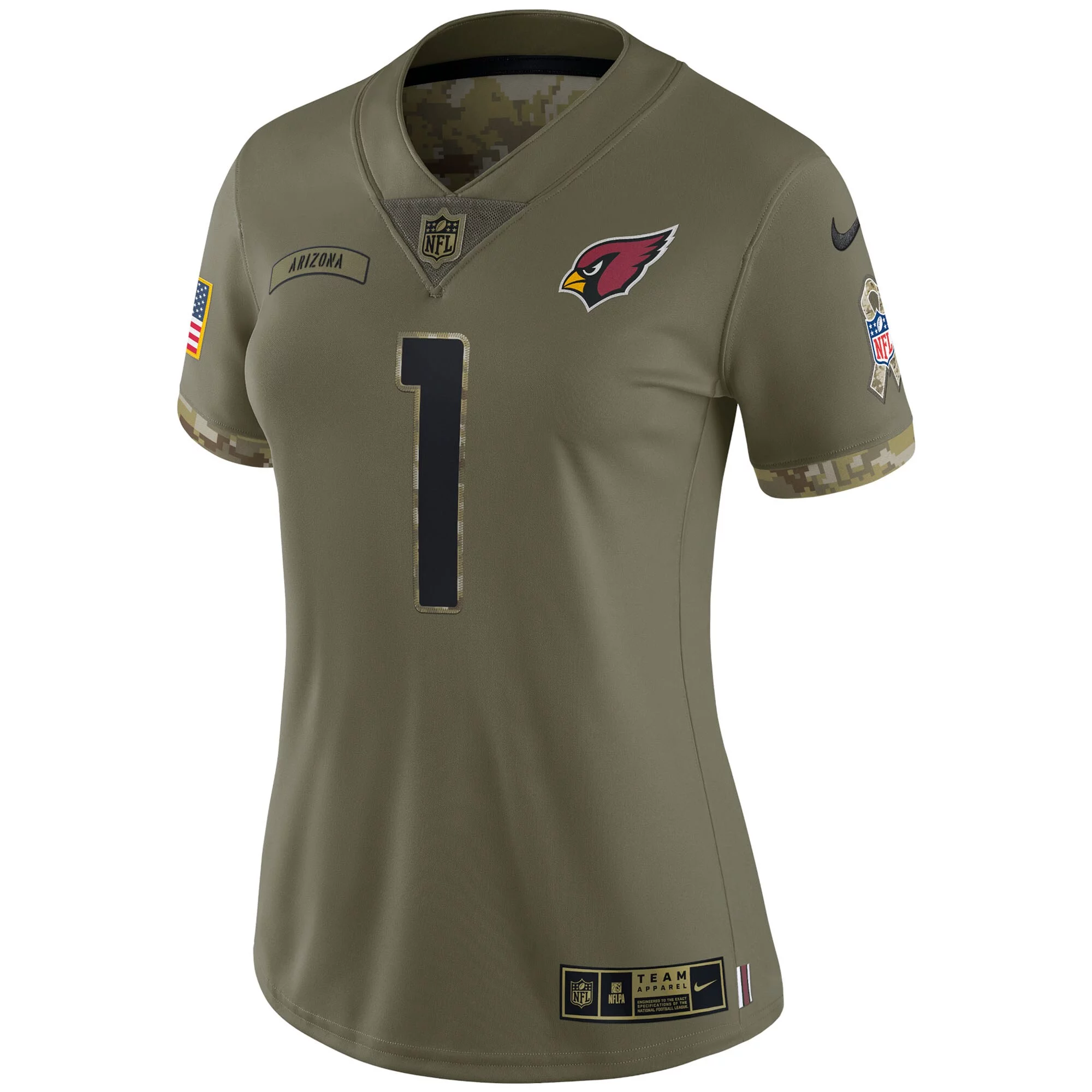 Women's Nike Kyler Murray Olive Kyler Murray 2022 Salute To Service Limited Jersey
