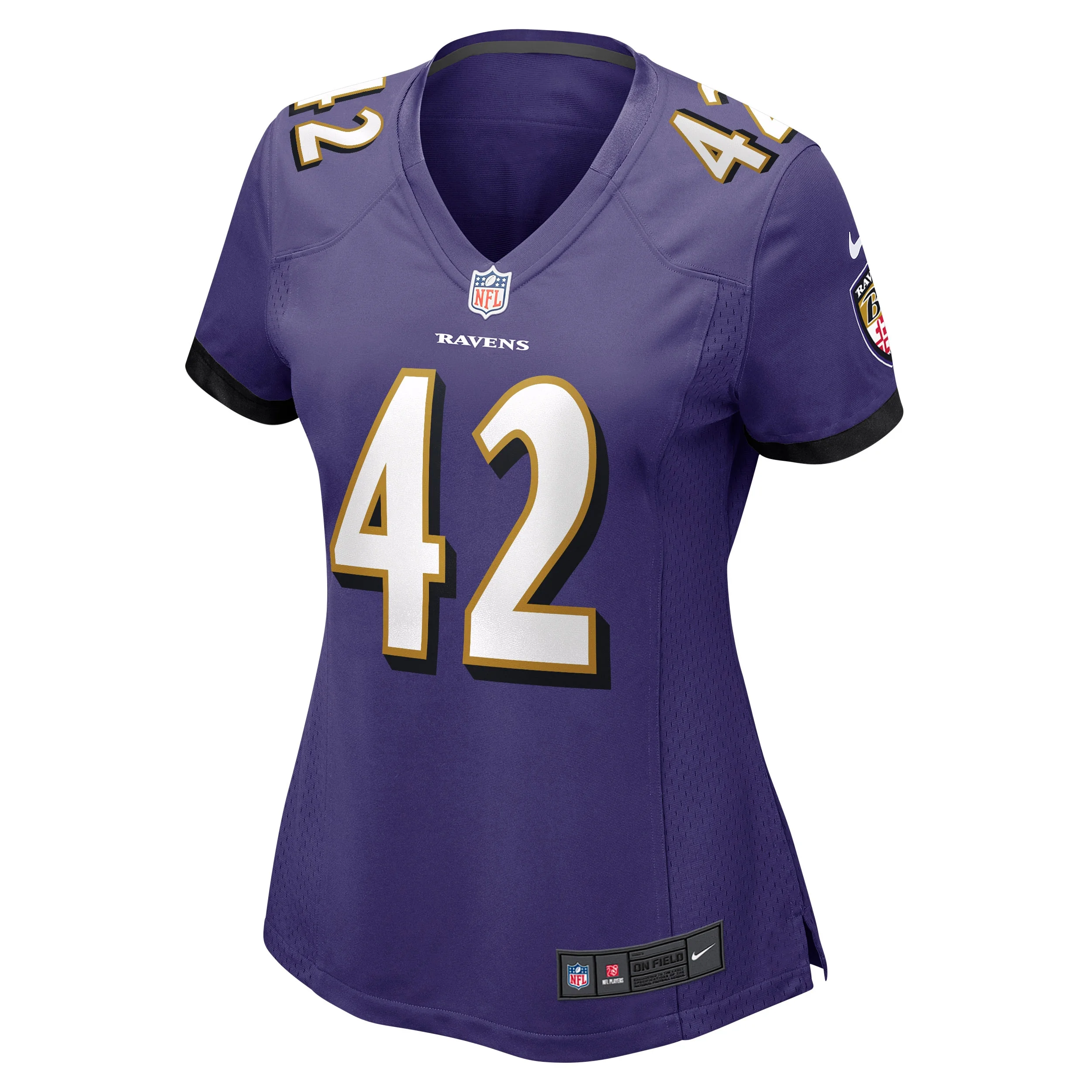 Women's Nike Patrick Ricard Purple Baltimore Ravens Game Jersey
