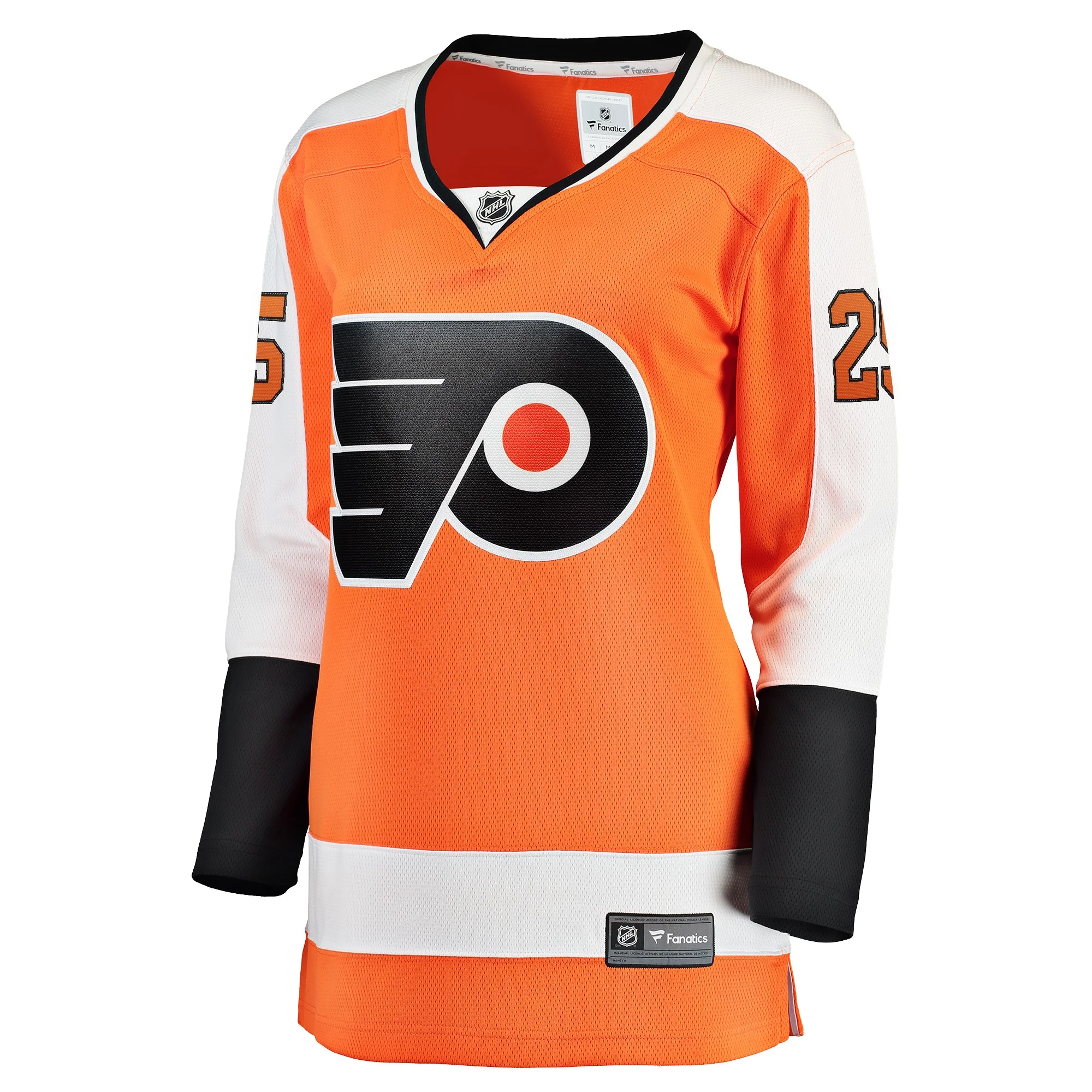 Women's Fanatics James van Riemsdyk Orange Philadelphia Flyers Home Breakaway Player Jersey