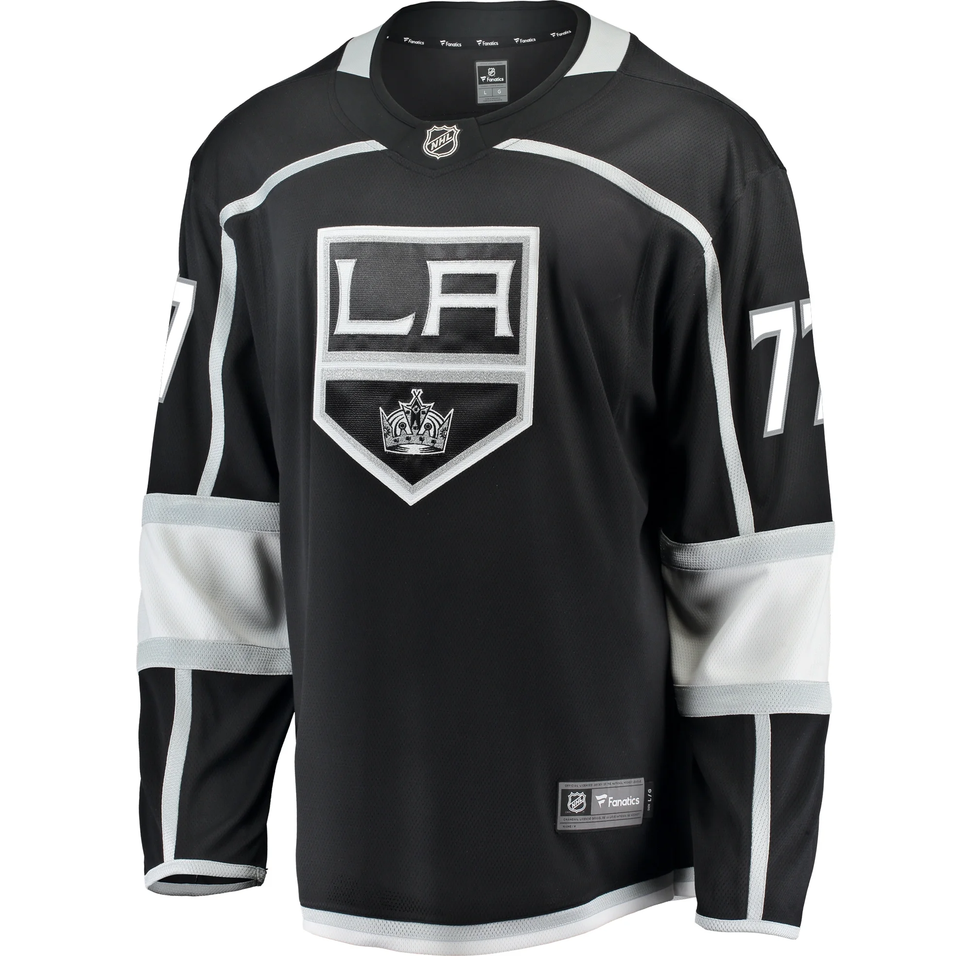Men's Fanatics Jeff Carter Black Los Angeles Kings Breakaway Jersey