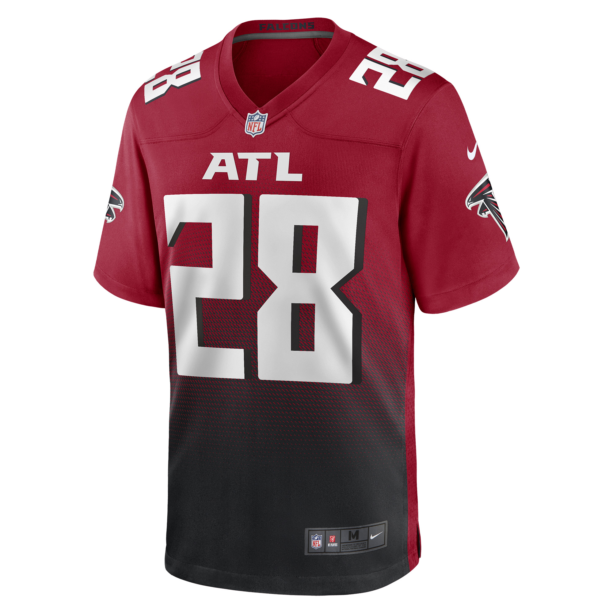 Men's Nike Warrick Dunn Red Atlanta Falcons Retired Player Alternate Game Jersey