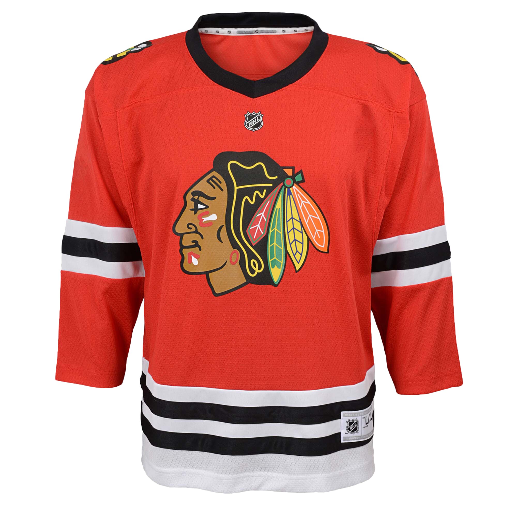 Chicago Blackhawks Preschool Replica Custom Jersey - Red