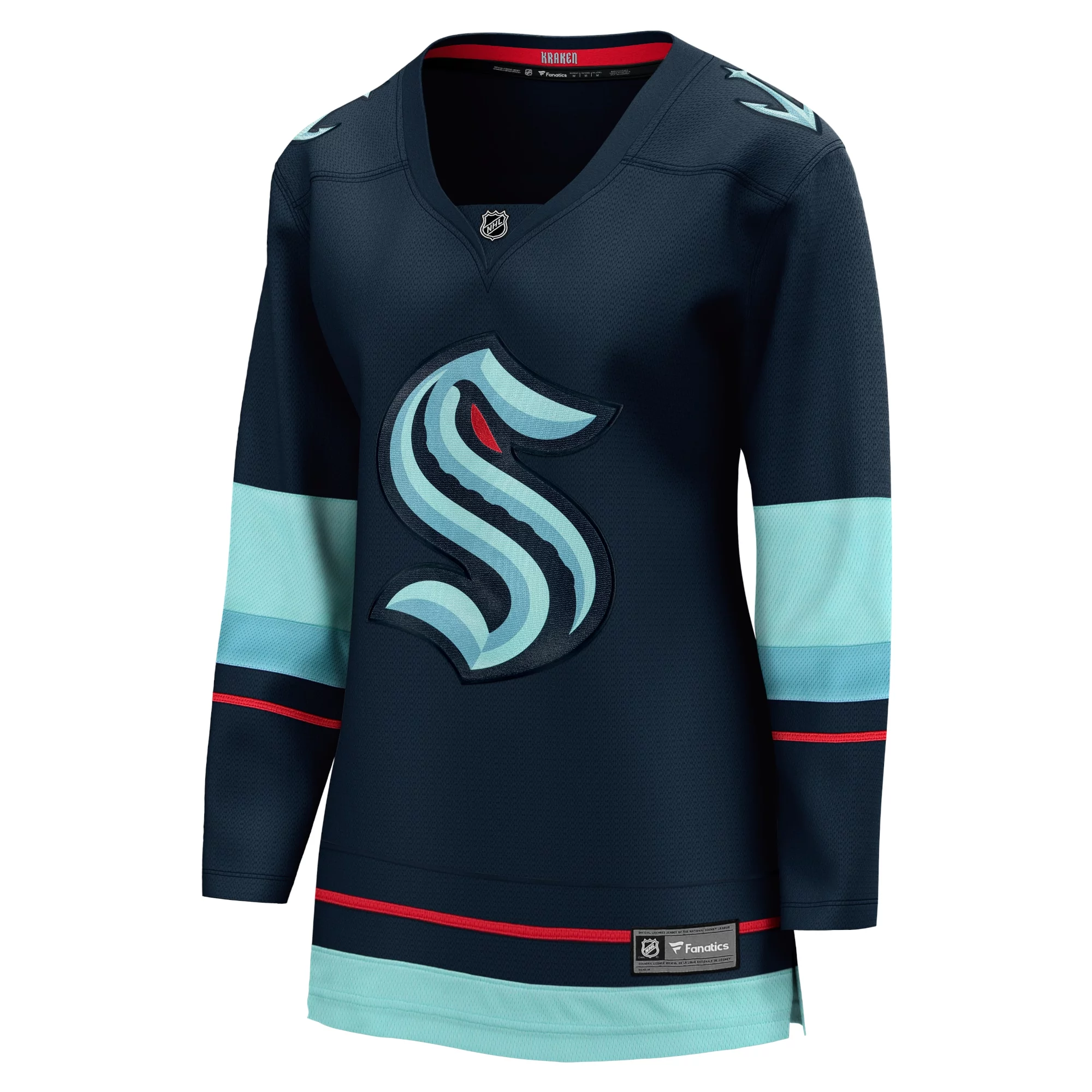 Women's Fanatics Navy Seattle Kraken Home Breakaway Jersey