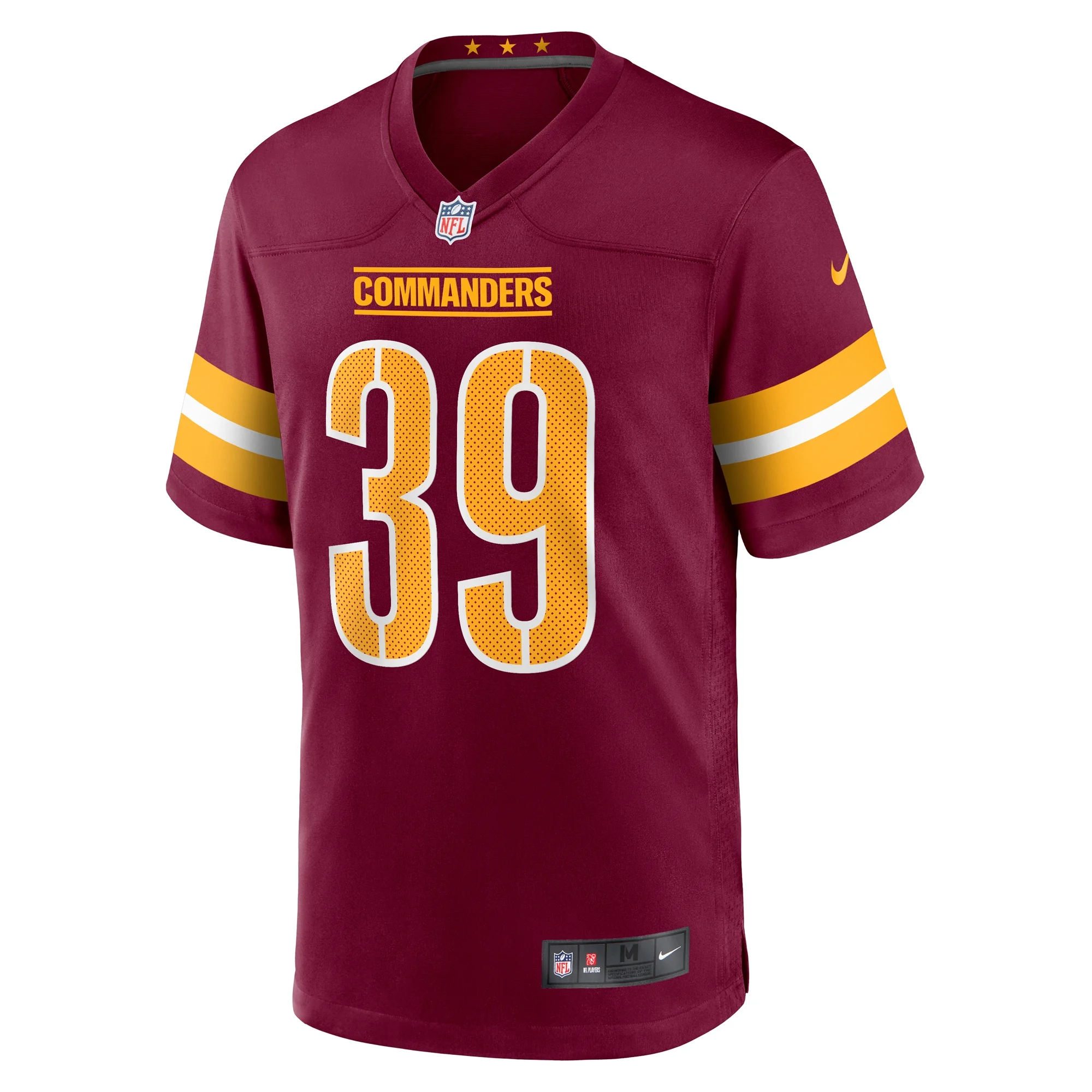 Men's Nike Jeremy Reaves Burgundy Washington Commanders Game Jersey