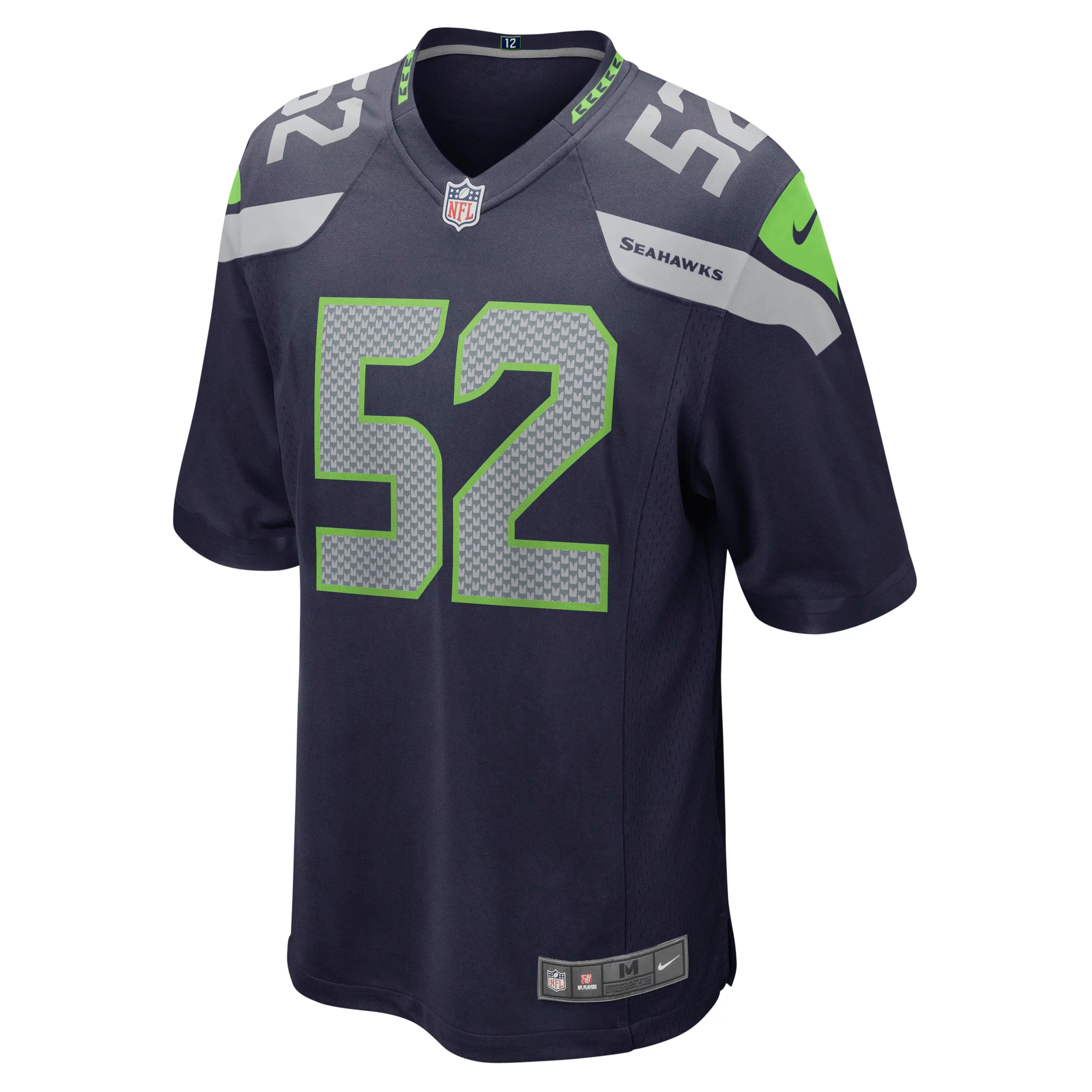 Men's Nike Darrell Taylor College Navy Seattle Seahawks Game Jersey