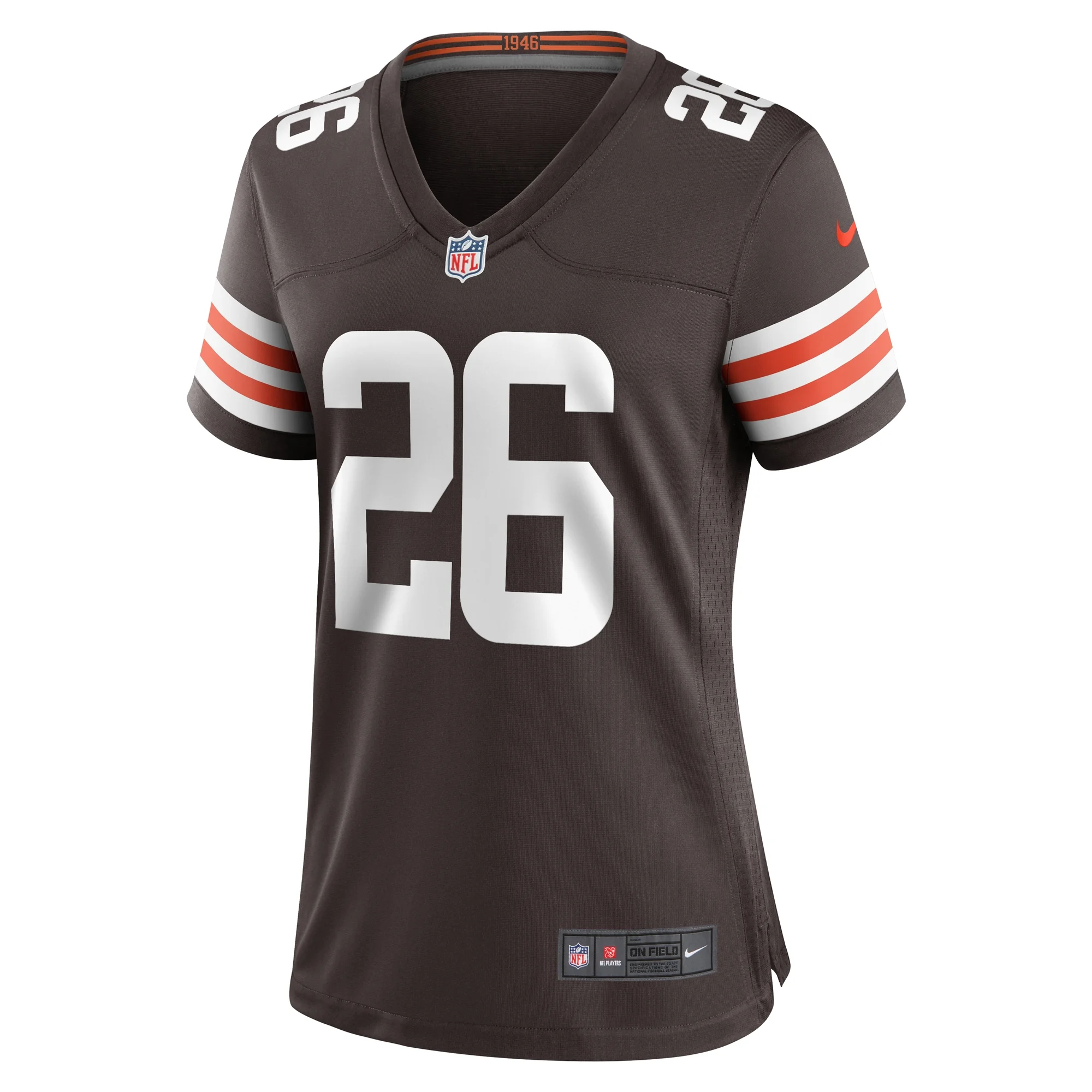 Women's Nike Rodney McLeod Brown Cleveland Browns Team Game Jersey