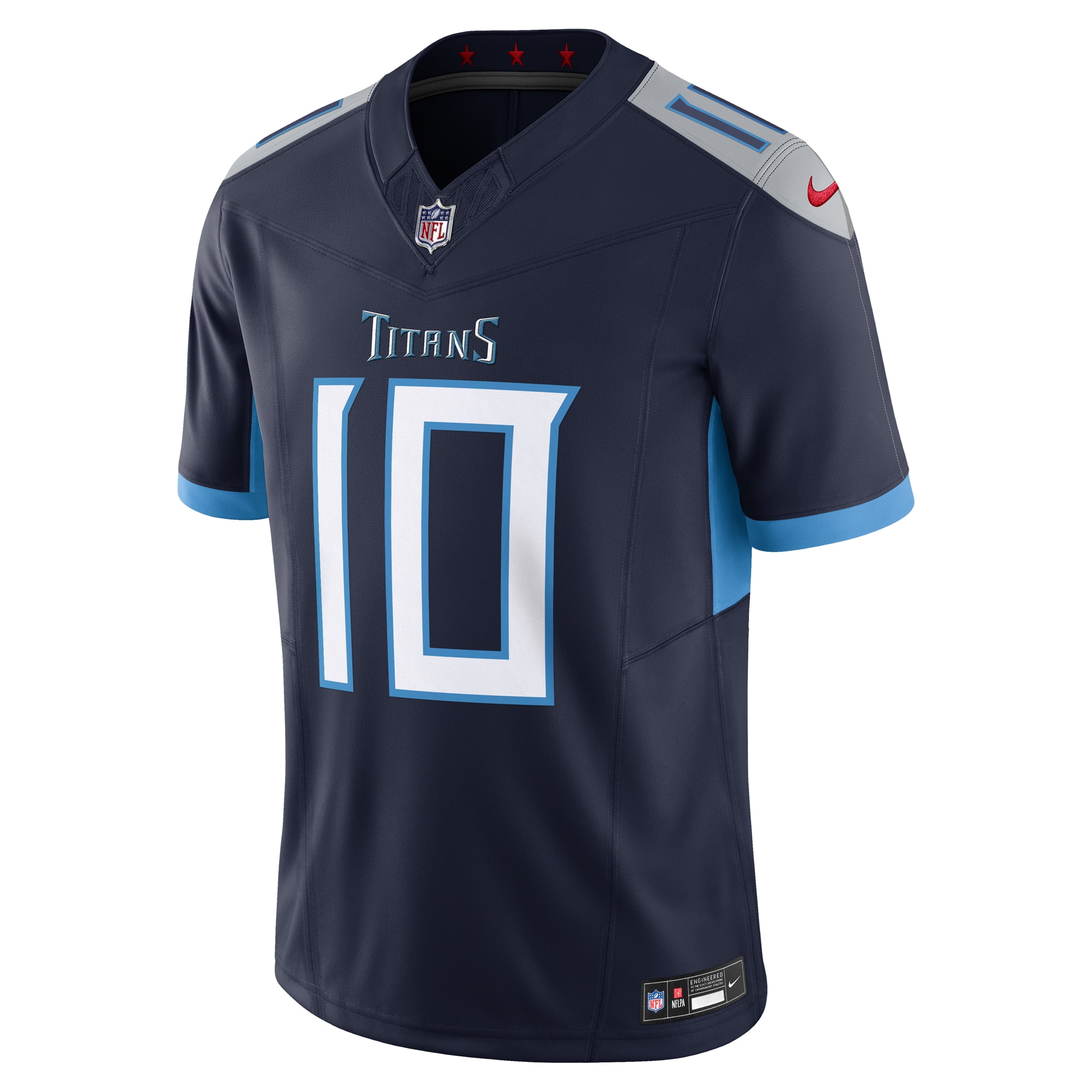 Men's Nike DeAndre Hopkins Navy Tennessee Titans Vapor F.U.S.E. Limited Jersey