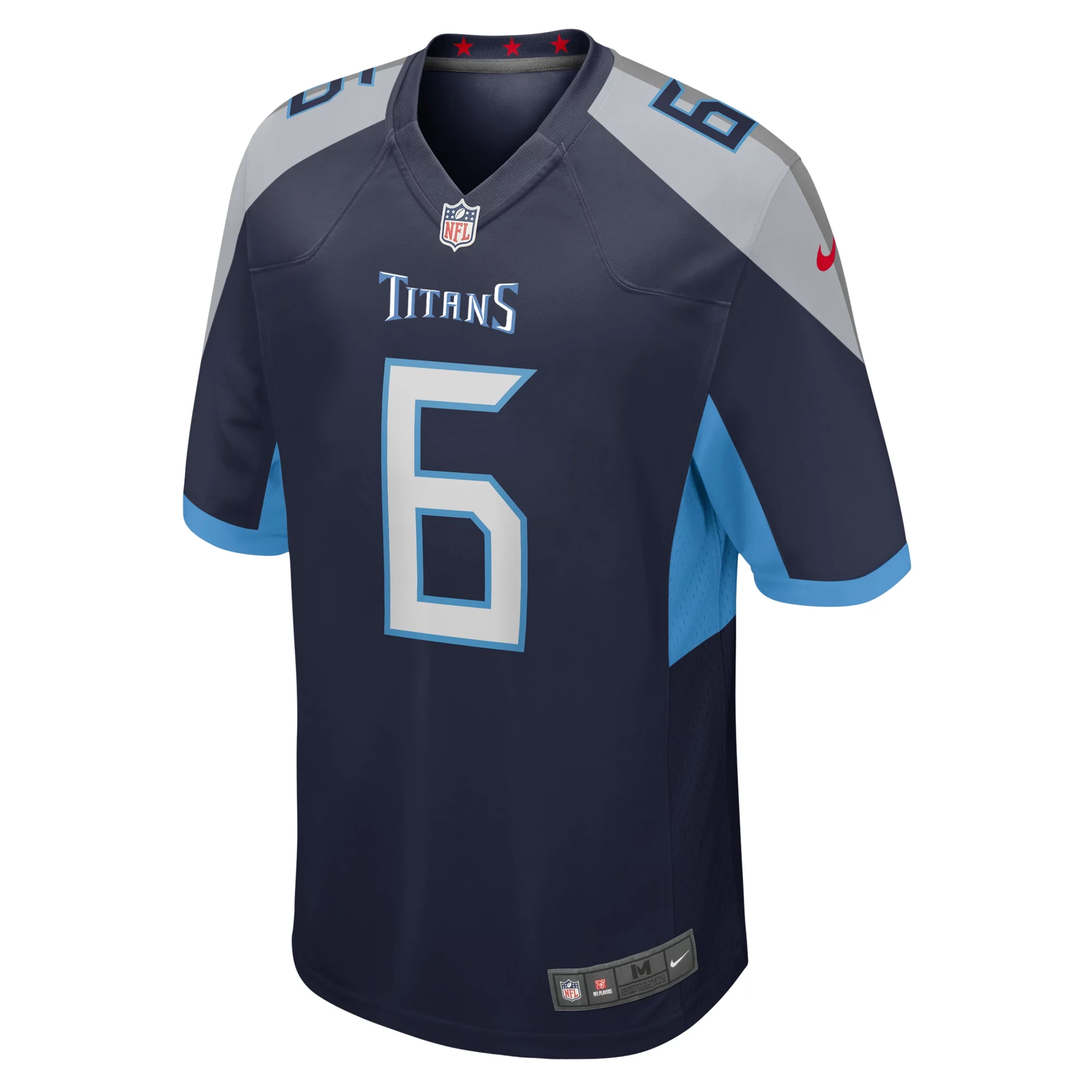 Men's Nike Nick Folk Navy Tennessee Titans Team Game Jersey
