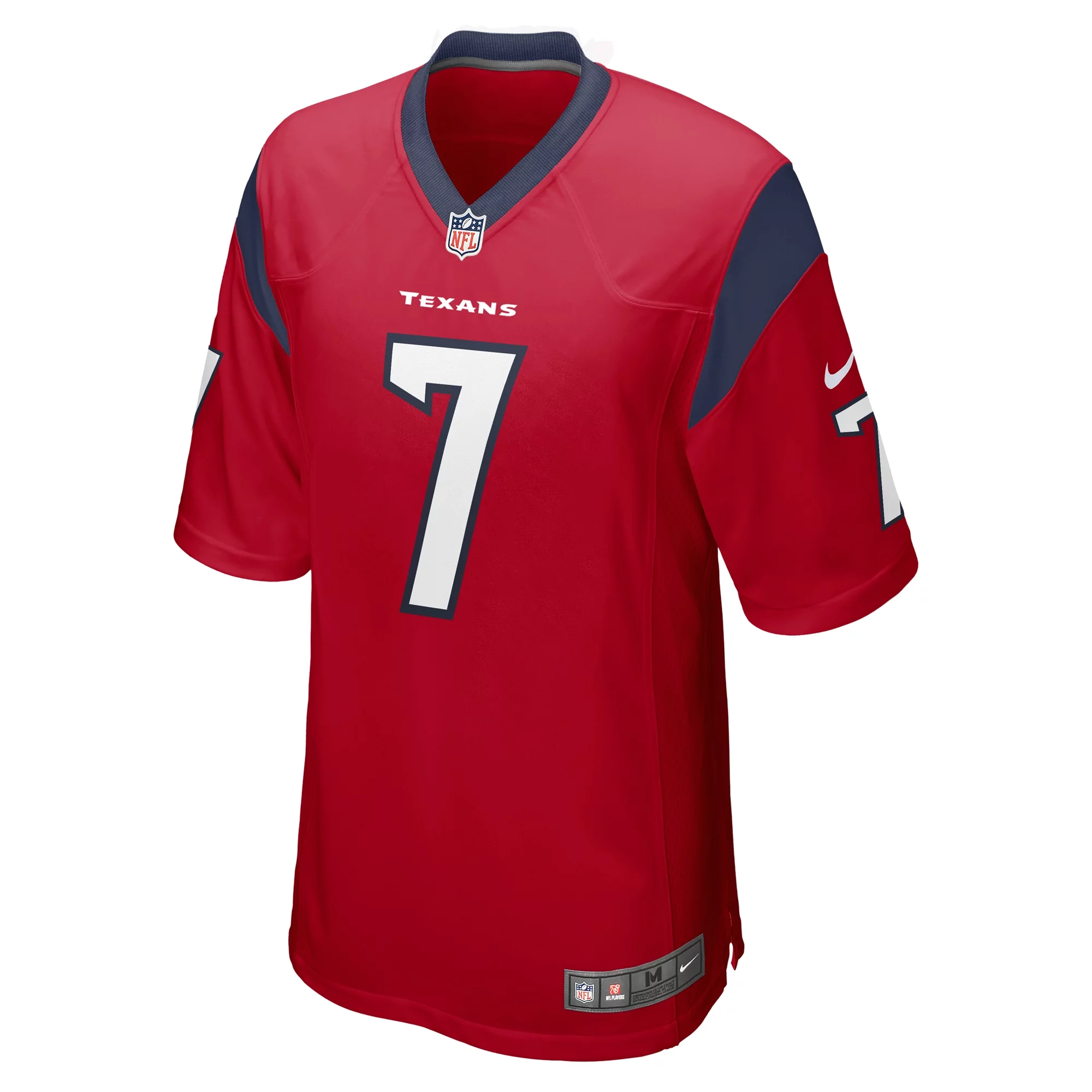 Men's Nike CJ Stroud Red Houston Texans 2023 NFL Draft First Round Pick Alternate Game Jersey