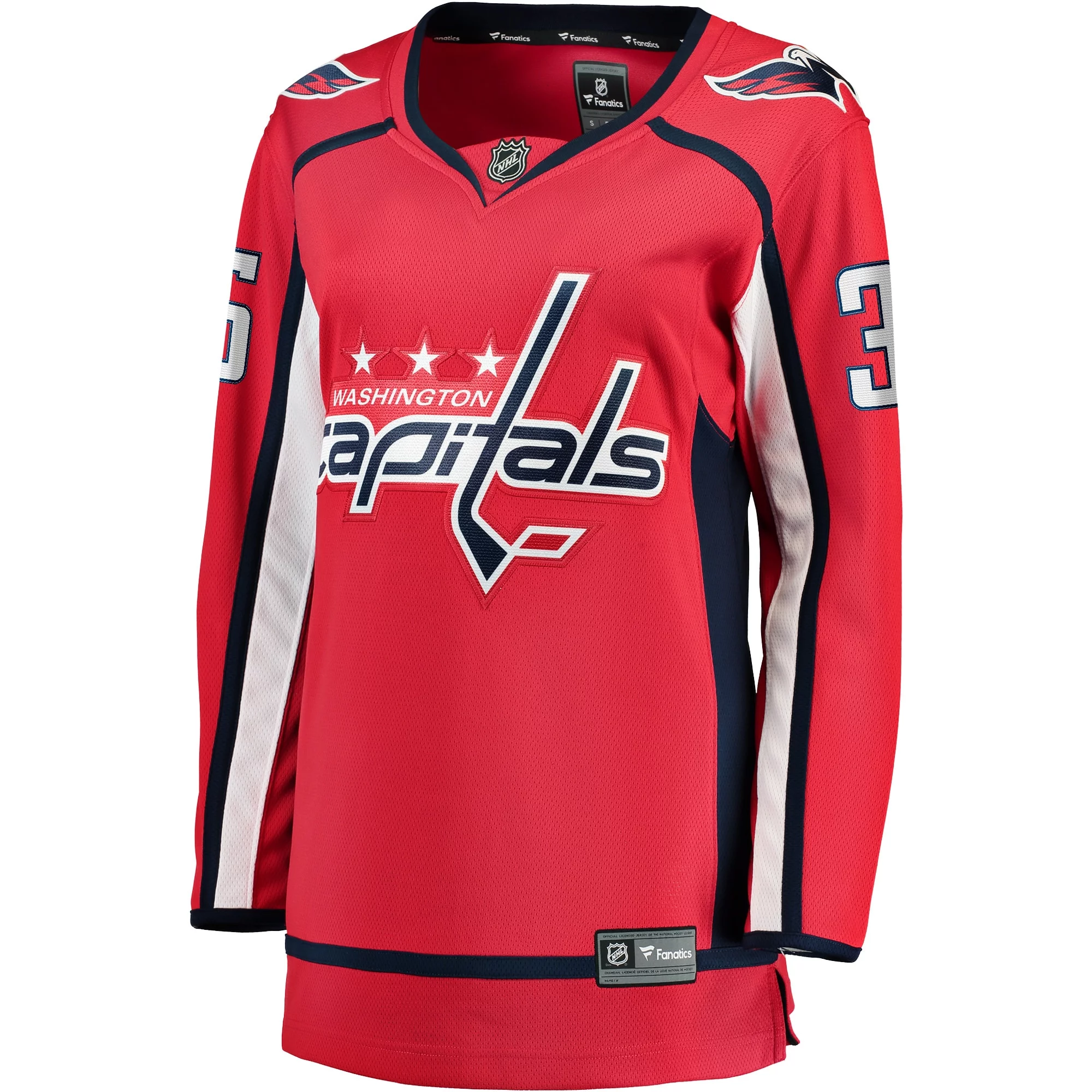Women's Fanatics Darcy Kuemper Red Washington Capitals Home Breakaway Player Jersey
