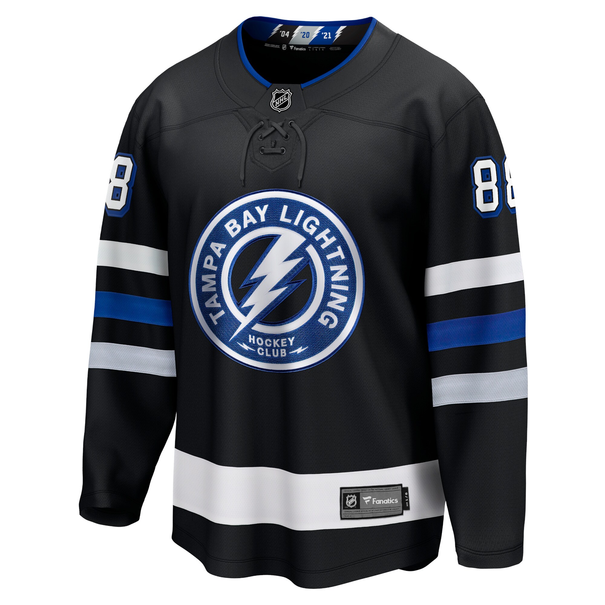 Andrei Vasilevskiy Tampa Bay Lightning Fanatics Alternate Premier Breakaway Player Jersey - Black