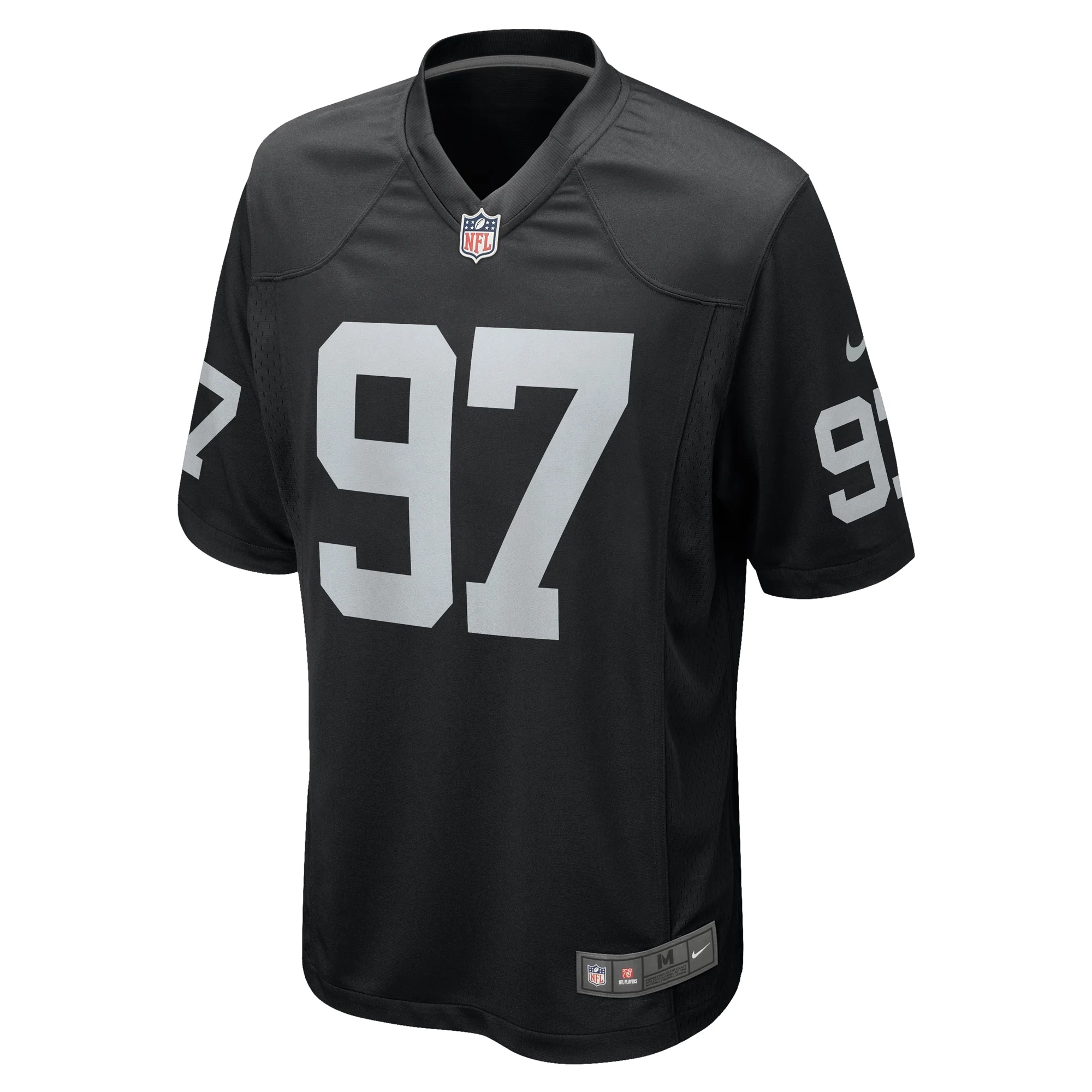 Men's Nike Janarius Robinson Black Las Vegas Raiders Team Game Jersey