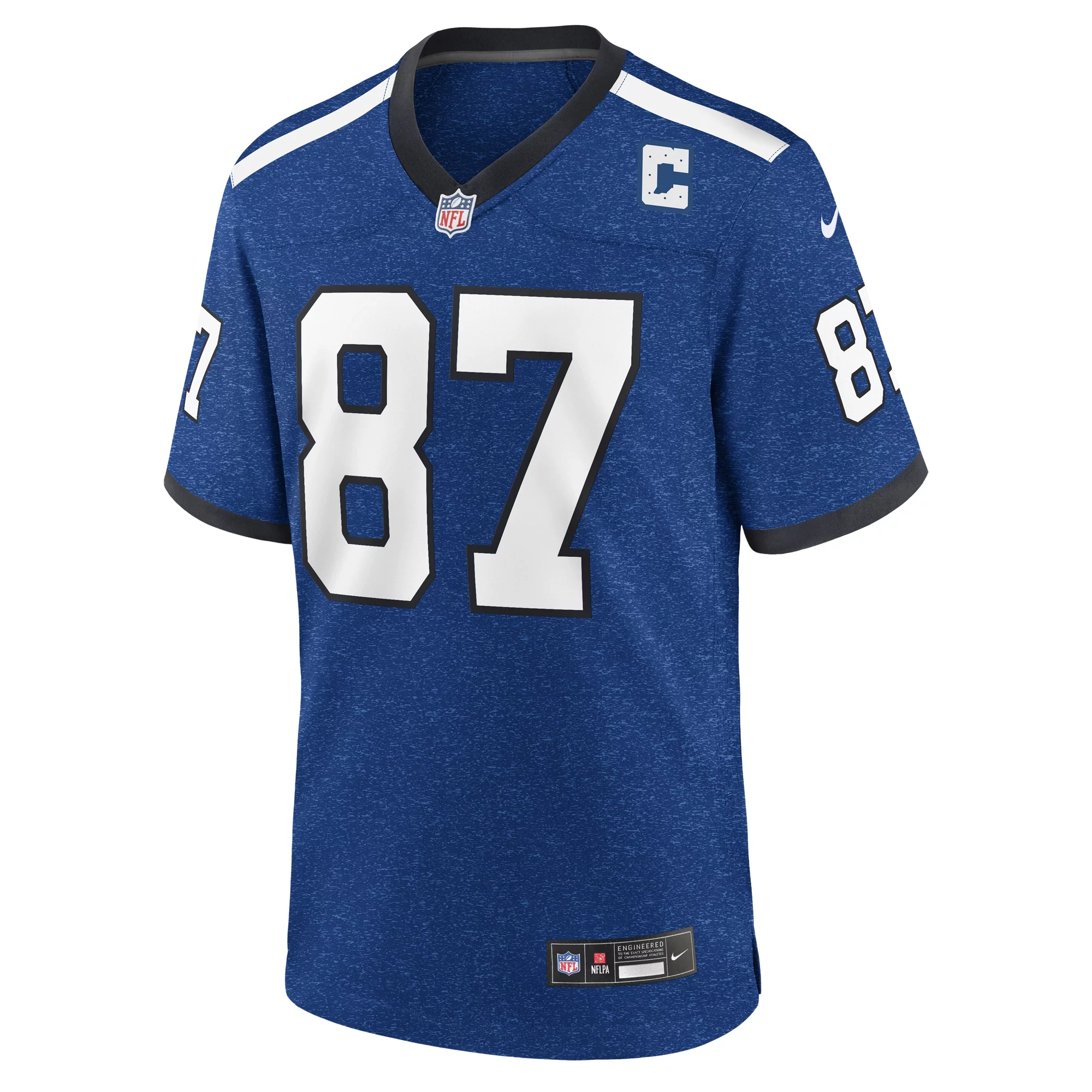Men's Nike Reggie Wayne Royal Indianapolis Colts Indiana Nights Alternate Game Jersey