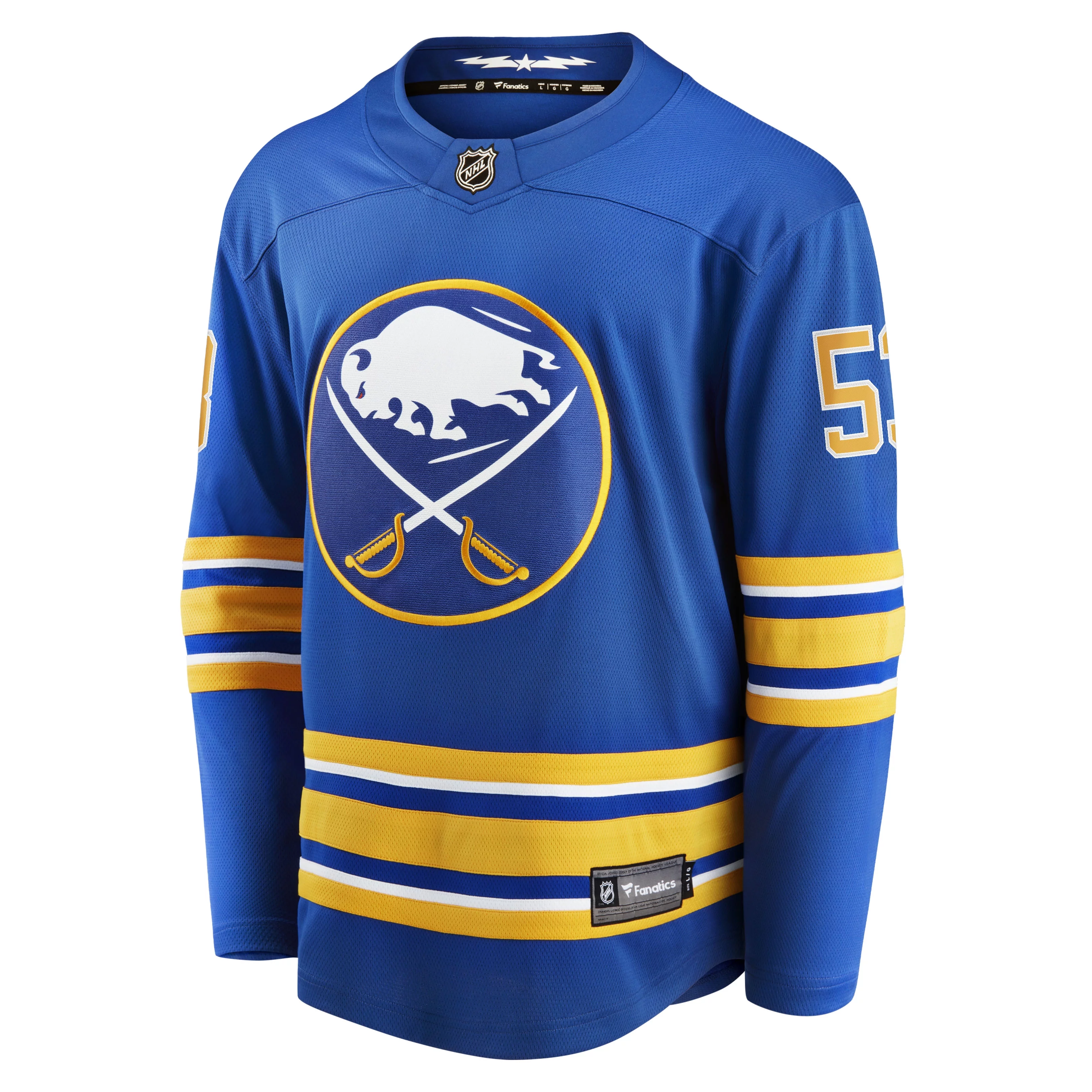 Men's Fanatics Branded Jeff Skinner Royal Buffalo Sabres Home Breakaway Jersey