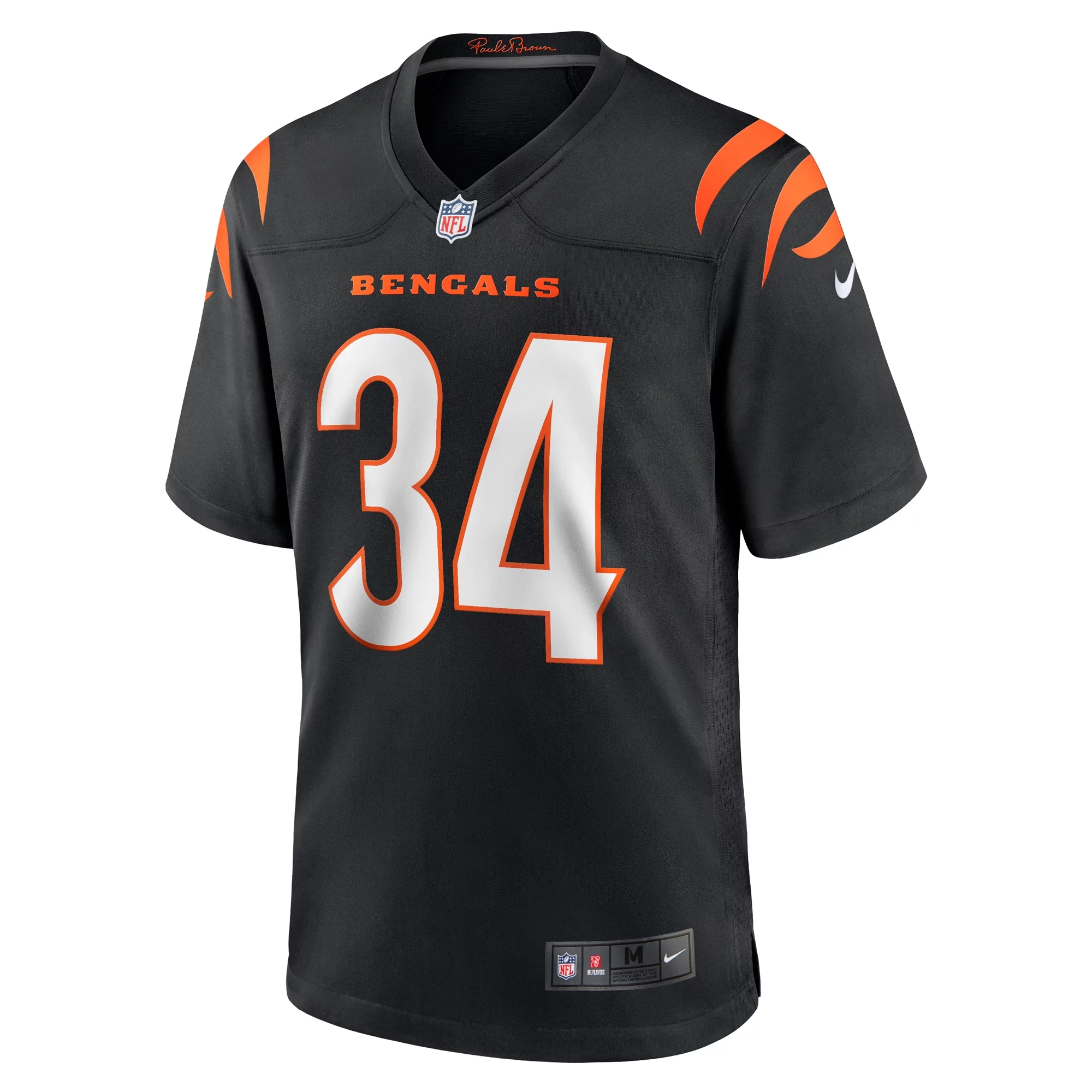 Men's Nike Demetric Felton Jr. Black Cincinnati Bengals Team Game Jersey