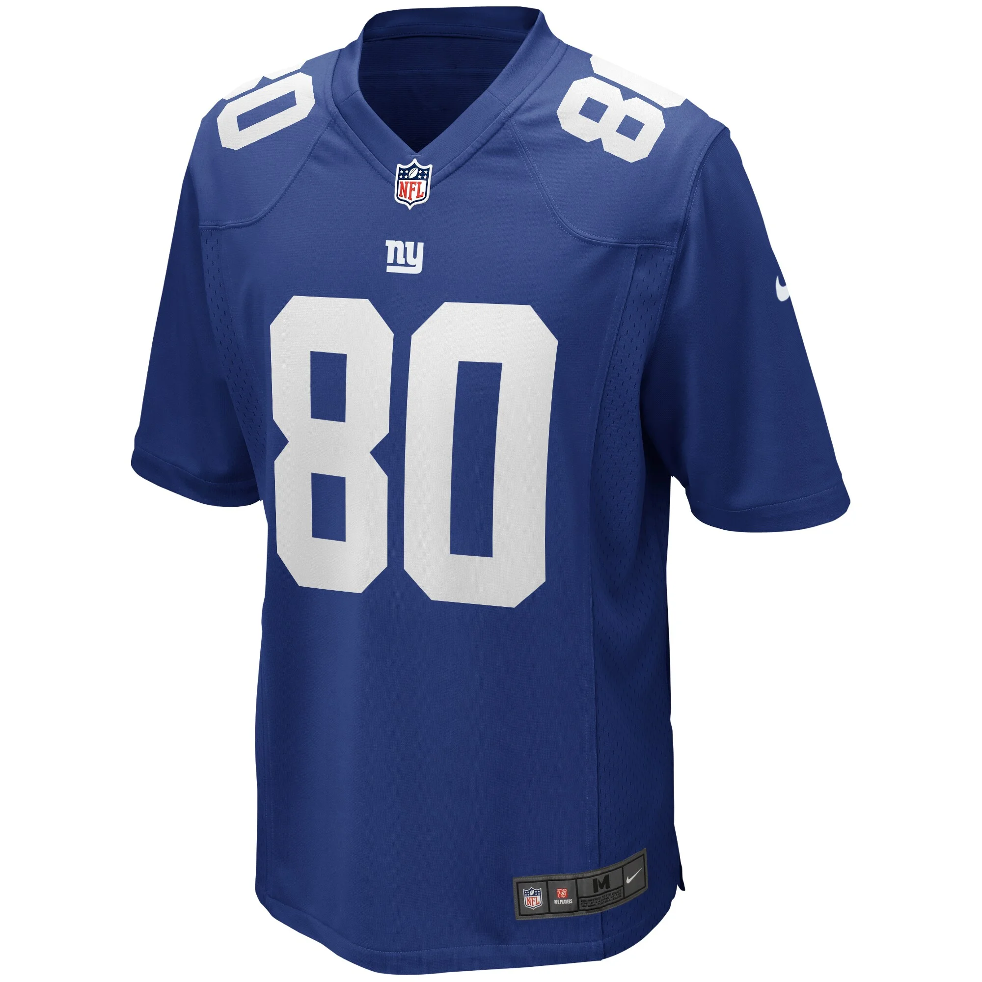 Men's Nike Jeremy Shockey Royal New York Giants Game Retired Player Jersey