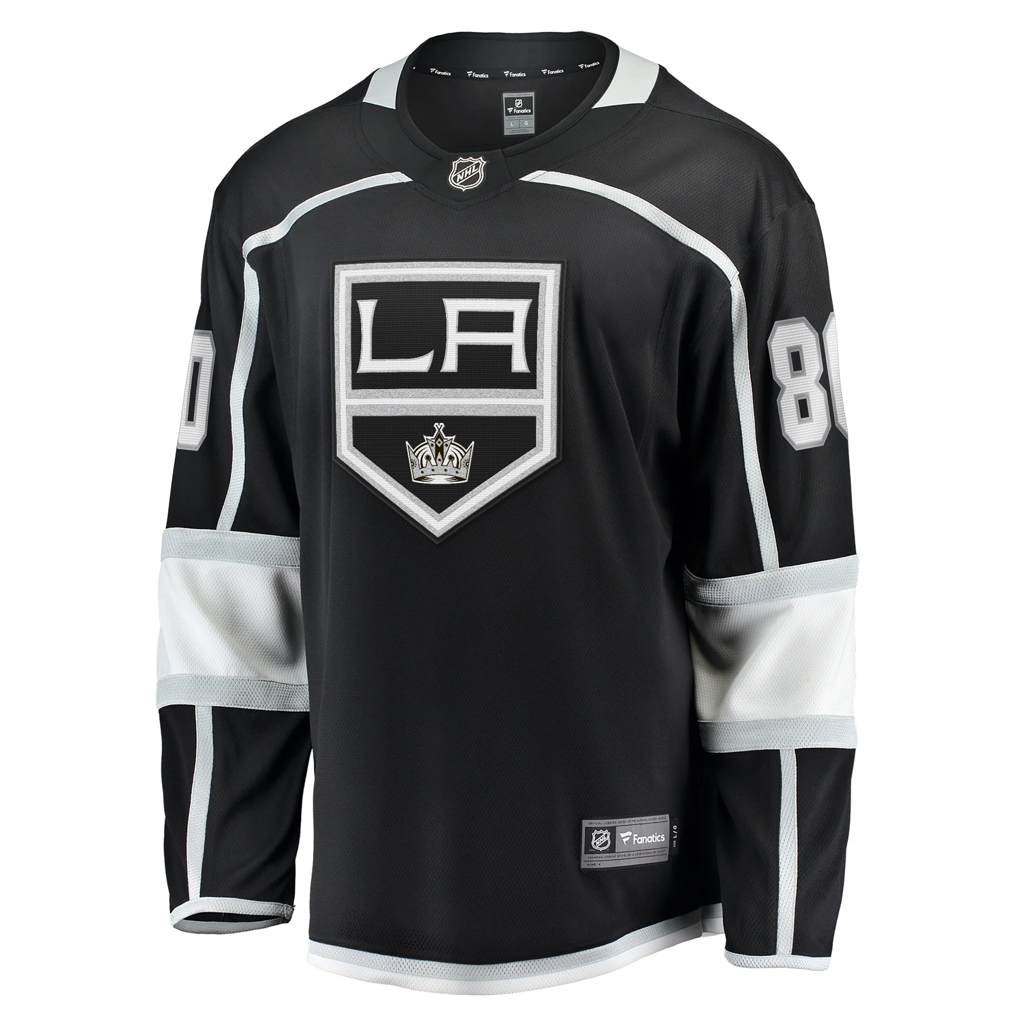 Men's Fanatics Pierre-Luc Dubois Black Los Angeles Kings Home Breakaway Jersey