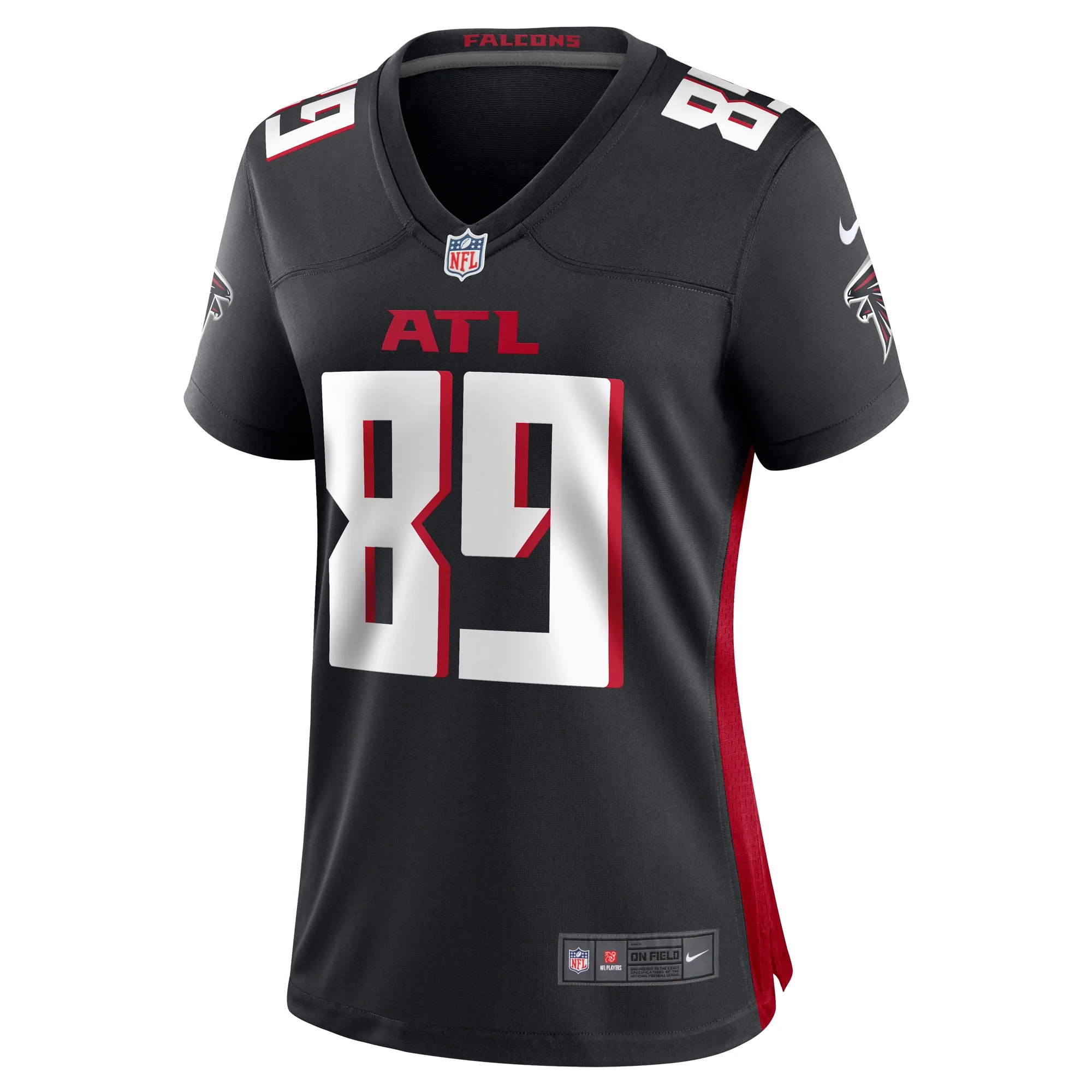 Women's Nike Charlie Woerner Black Atlanta Falcons Game Jersey