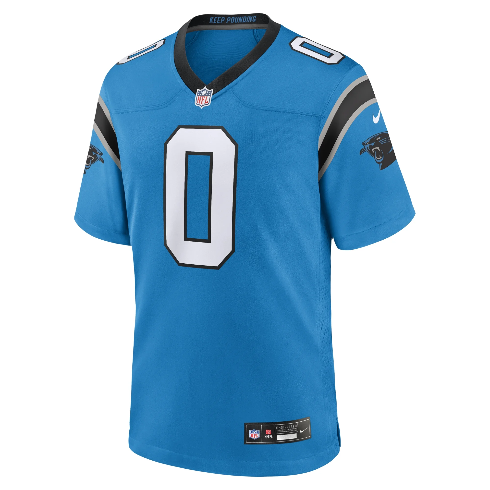 Men's Nike Brian Burns Blue Carolina Panthers Alternate Game Jersey