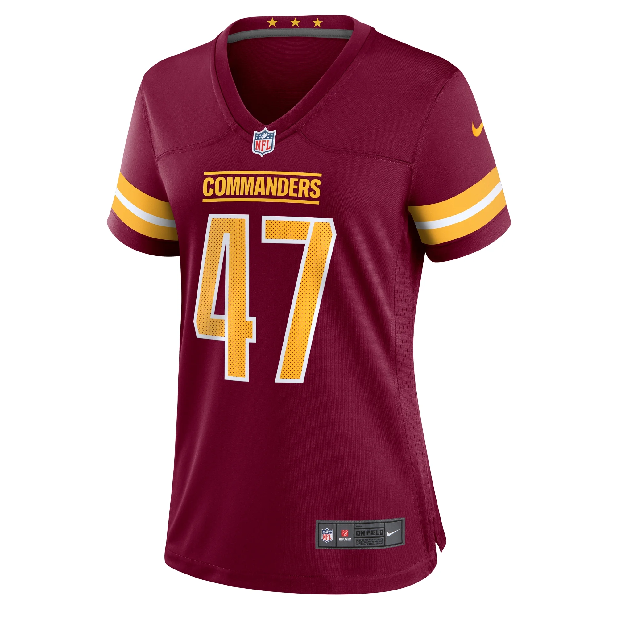 Women's Nike Khaleke Hudson Burgundy Washington Commanders Game Jersey