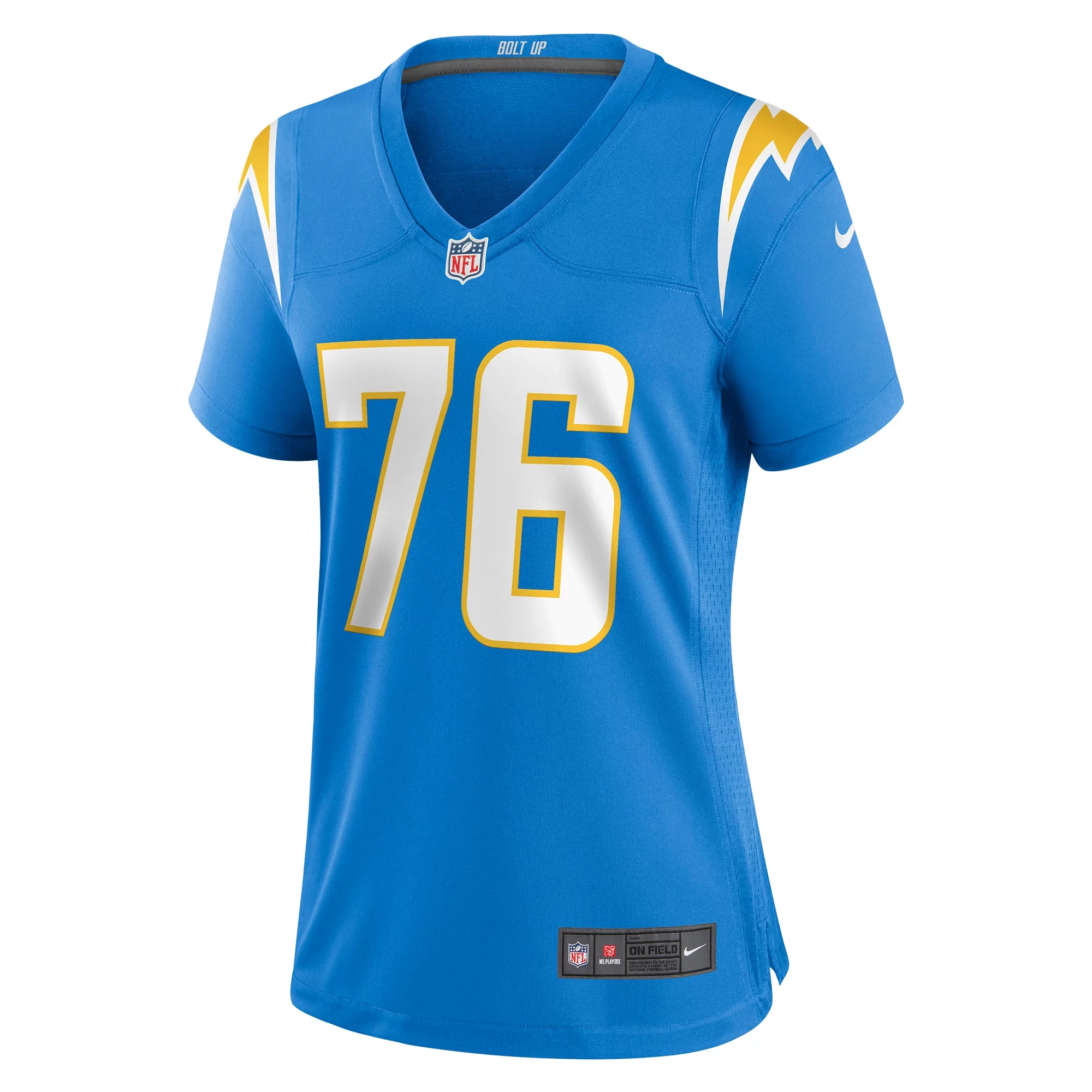 Women's Nike Will Clapp Powder Blue Los Angeles Chargers Game Jersey