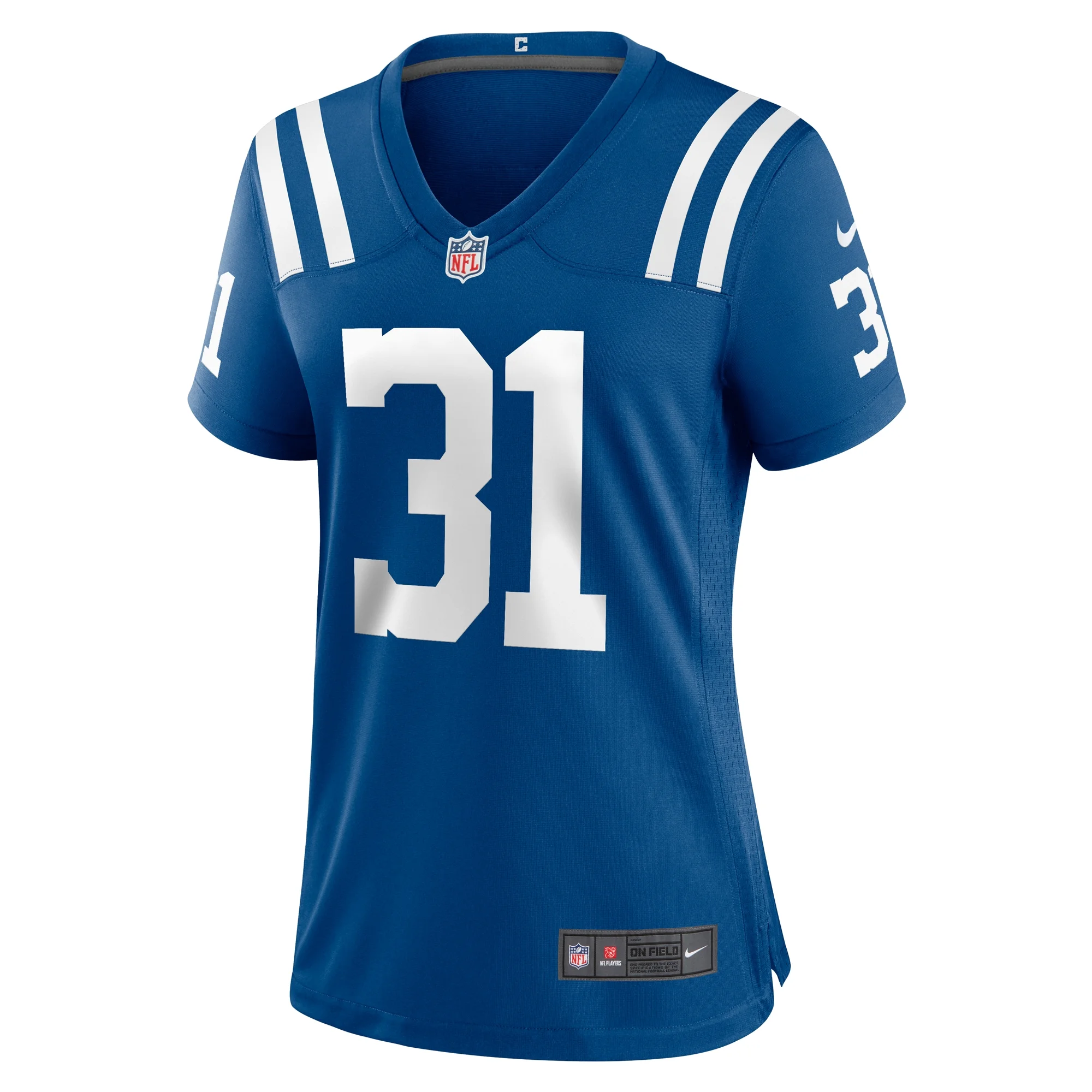 Women's Nike Jason Huntley Royal Indianapolis Colts Team Game Jersey