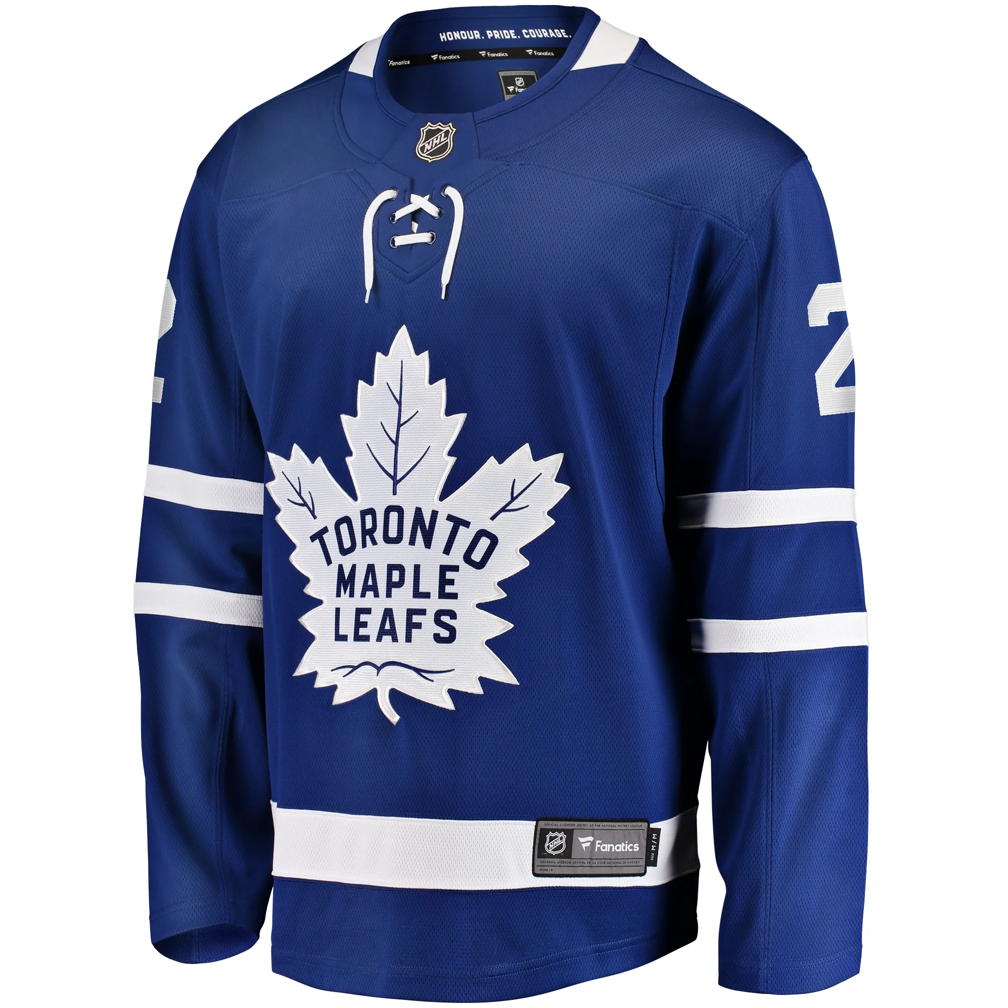 Men's Fanatics Simon Benoit Blue Toronto Maple Leafs Home Premier Breakaway Player Jersey