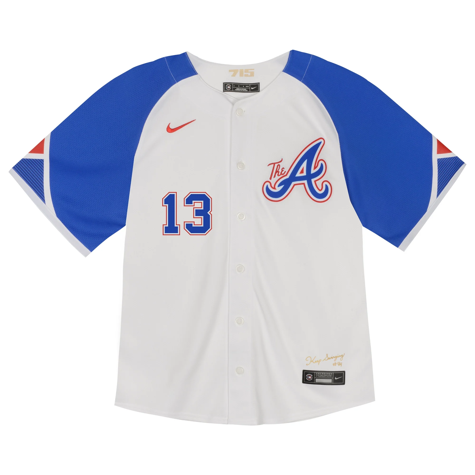 Toddler Nike Ronald Acu-a Jr. White Atlanta Braves City Connect Limited Player Jersey