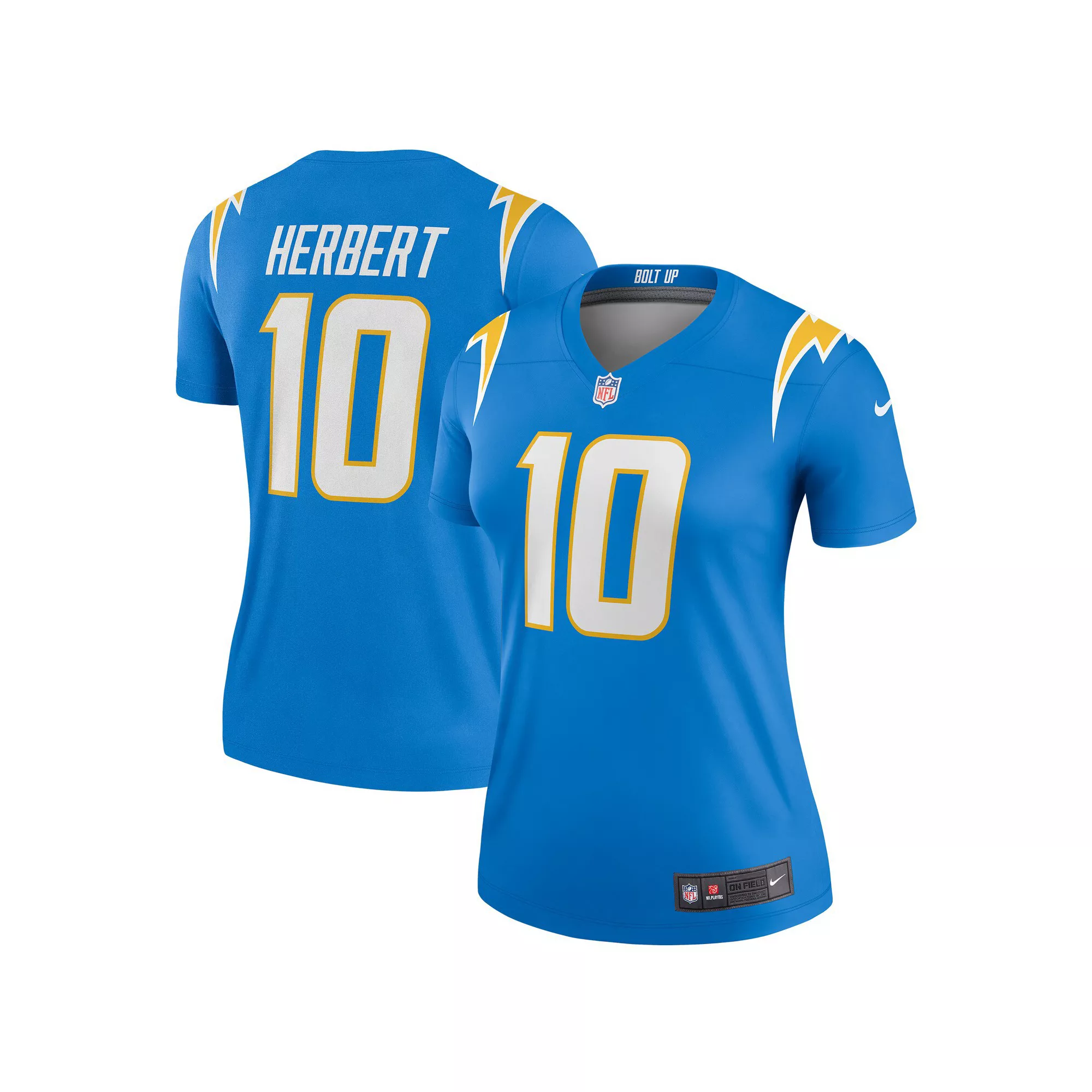Women's Nike Justin Herbert Powder Blue Los Angeles Chargers Legend Jersey