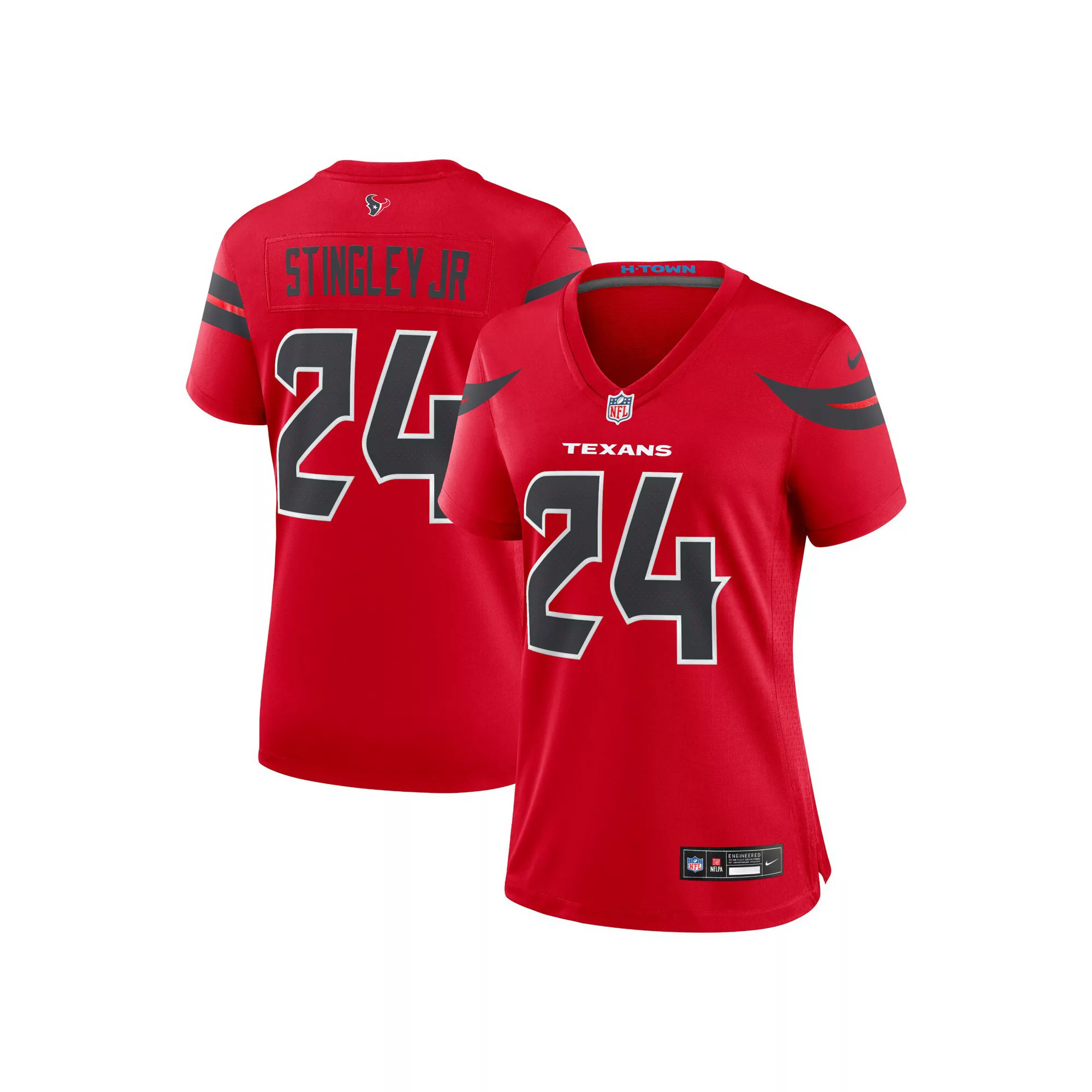 Women's Nike Derek Stingley Jr. Red Houston Texans Alternate Game Jersey