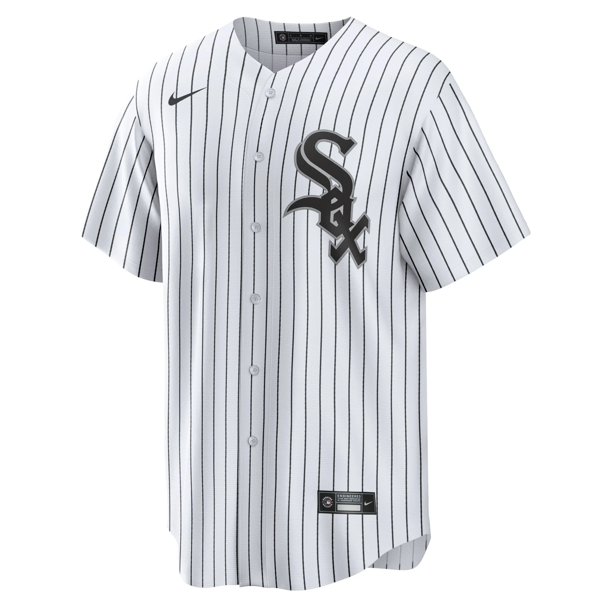Men's Nike White Chicago White Sox Home Blank Replica Jersey